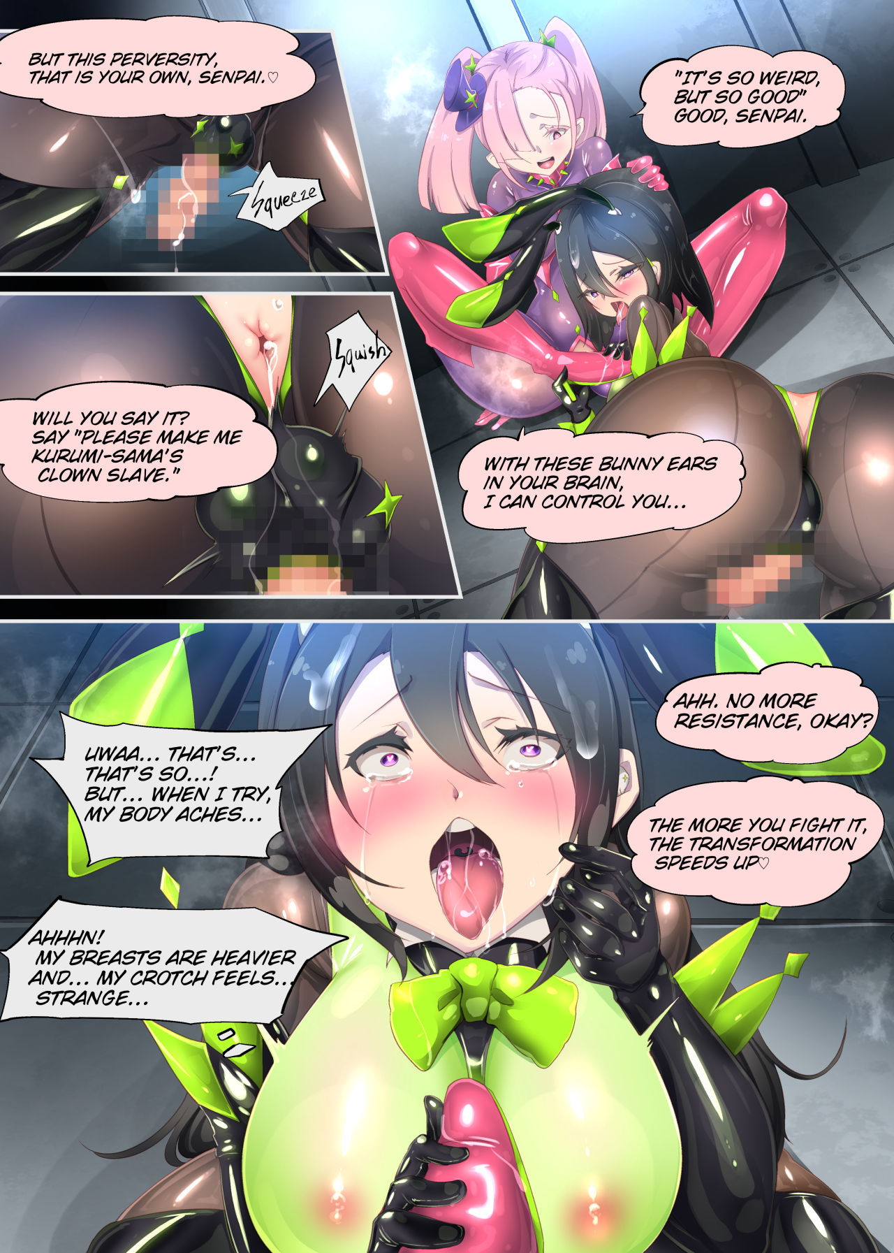 Confined By Kouhai-chan And Turned Into A Feminized Female Fallen Sex Slave In The Underworld -Trans Dark Bitch Clown- page 11