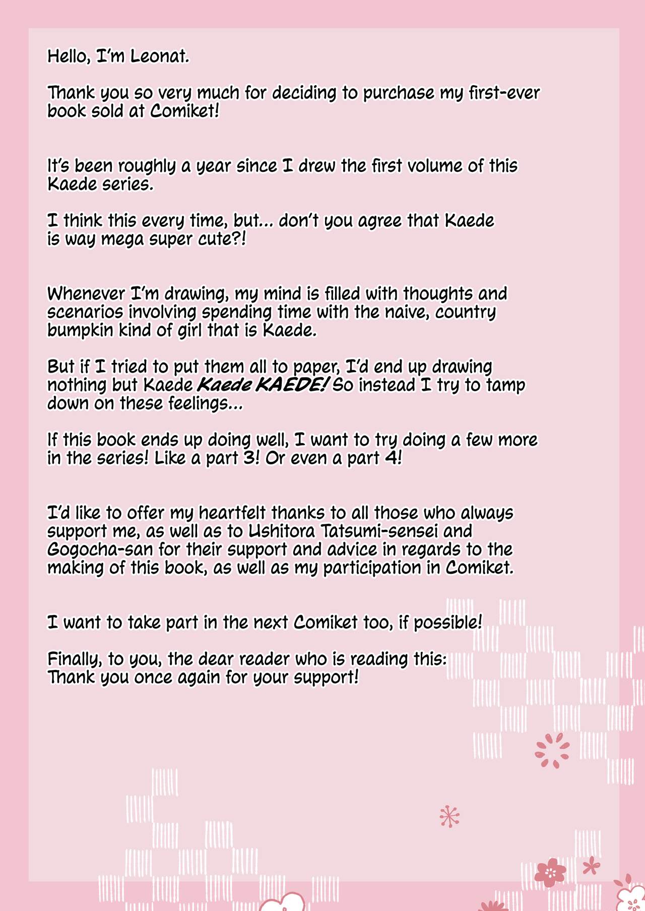 Continuing to Keep Track of Kaede-chan’s Growth as a Lady page 25