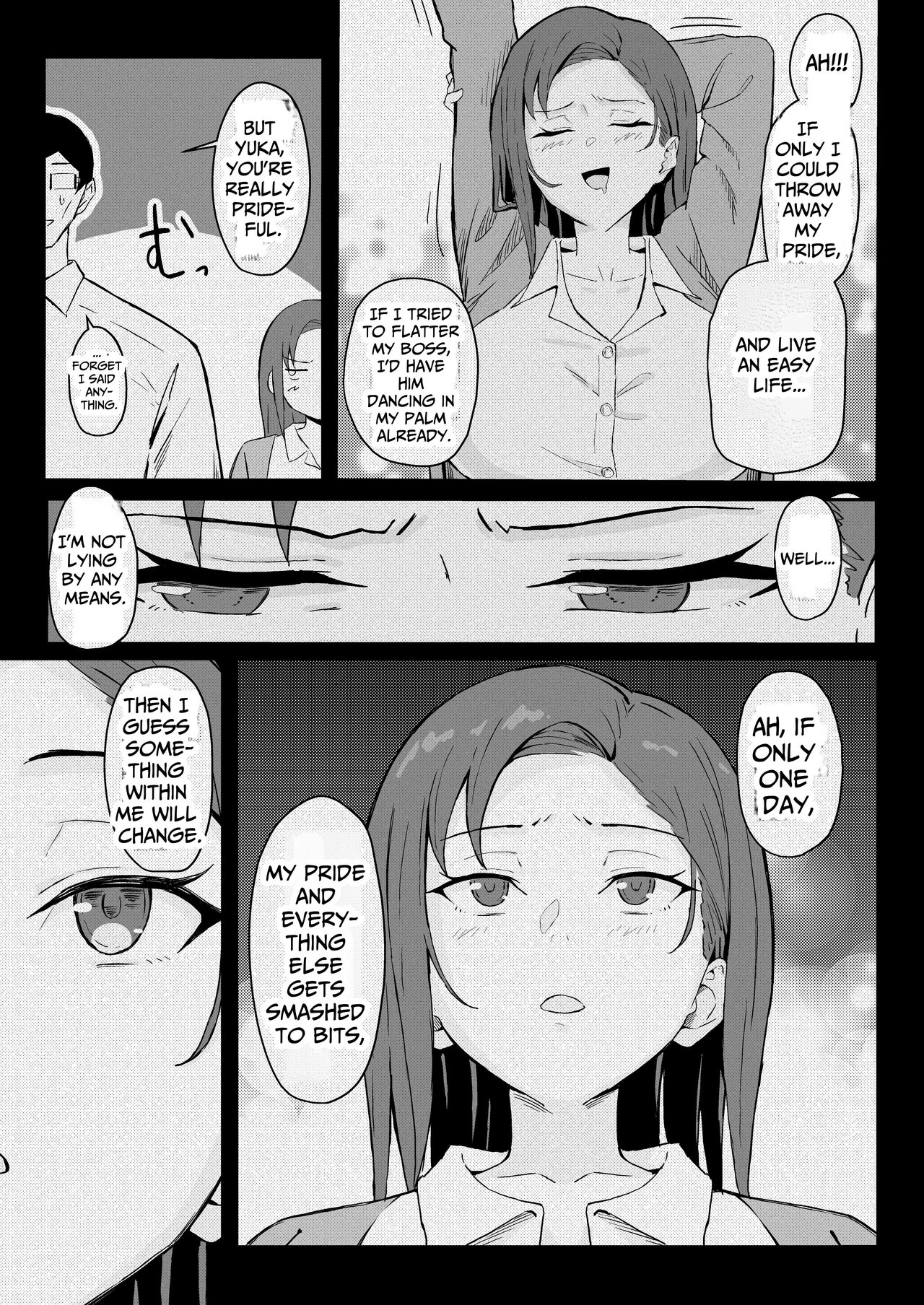 Cool Carrier Focused Girlfriend ~Consensual Dignity Destruction~ page 51