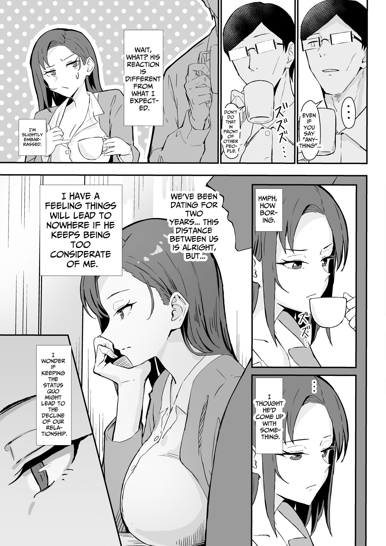 Cool Carrier Focused Girlfriend ~Consensual Dignity Destruction~ page 9