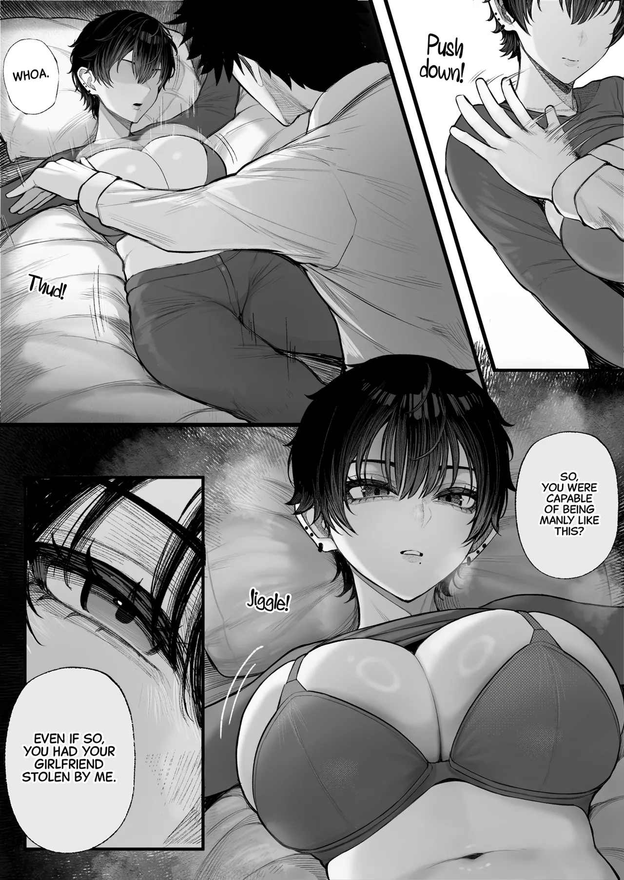 Cool-kei Dansou Onna ni Kanojo Netorareta kara, Wakarasete Yatta page 13