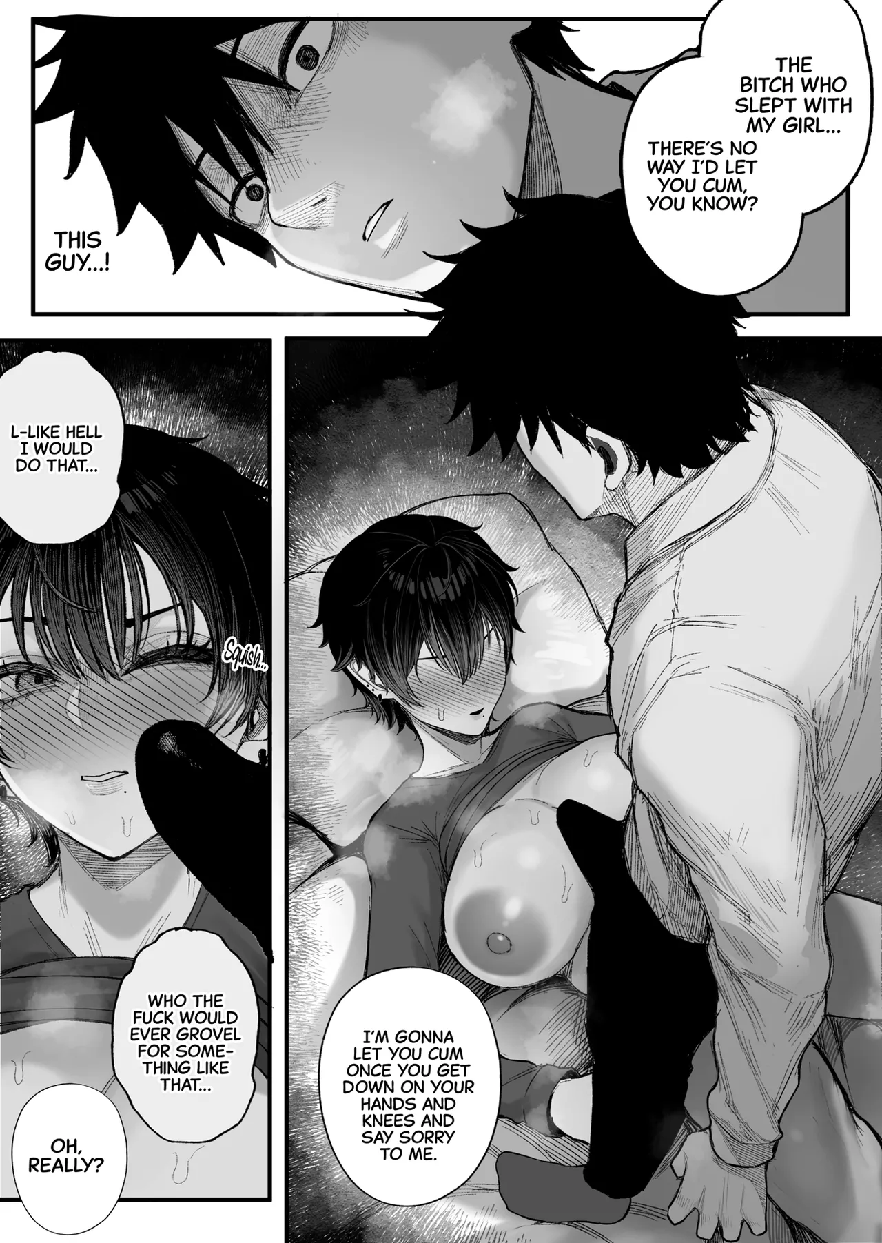 Cool-kei Dansou Onna ni Kanojo Netorareta kara, Wakarasete Yatta page 22