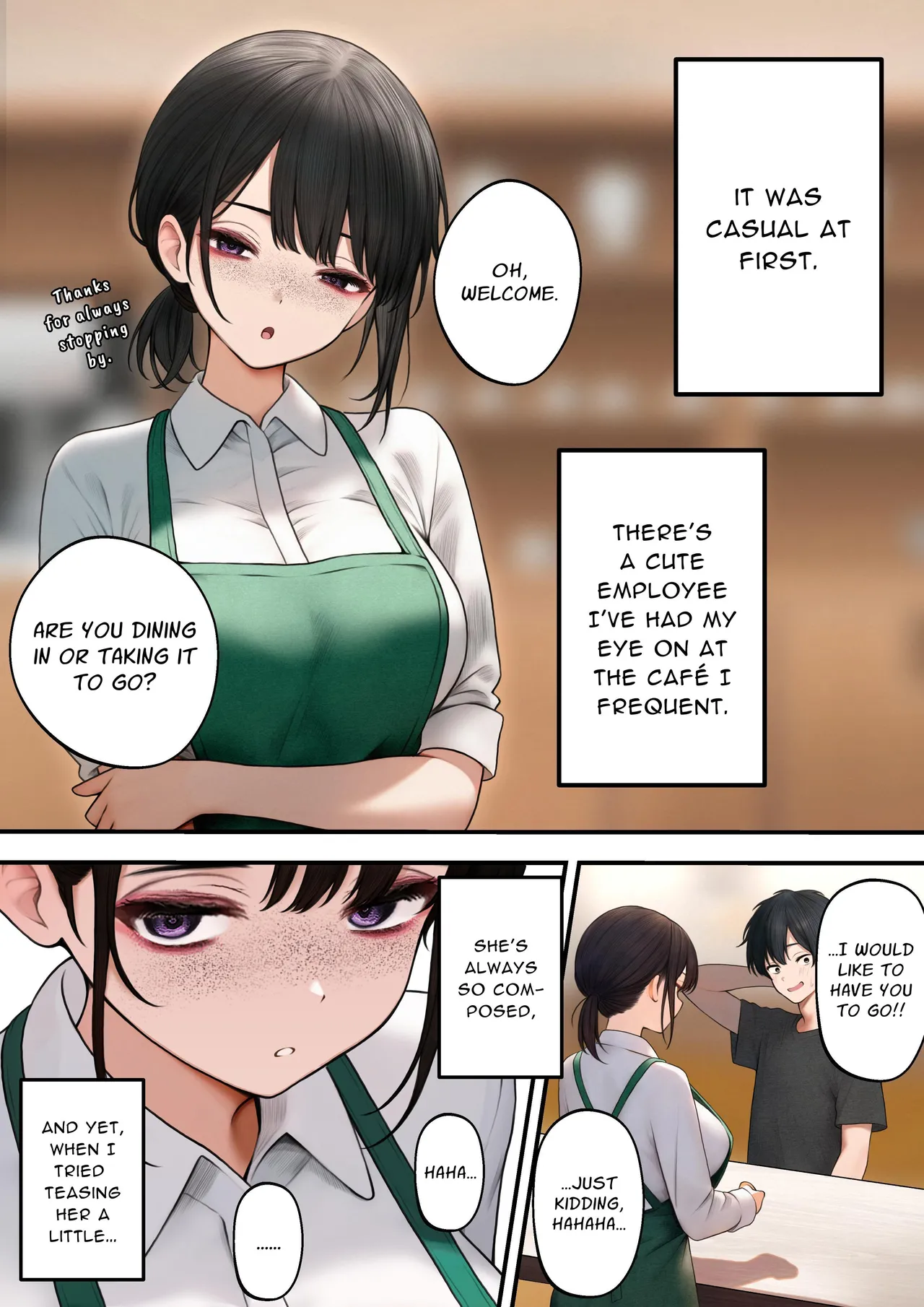 Cool-kei Tenin-san o Omochikaeri Shichatta Hanashi page 2