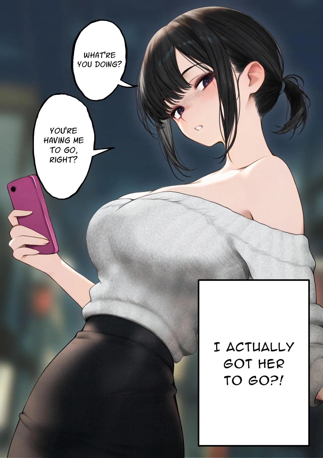 Cool-kei Tenin-san o Omochikaeri Shichatta Hanashi page 3