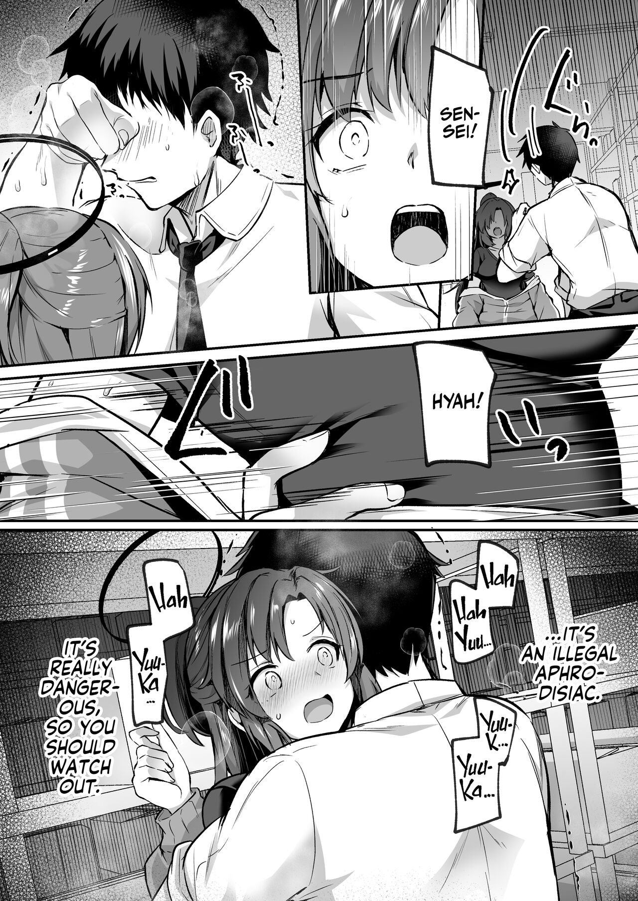 Cooling Off Sensei's Unbridled Lust with Sex! page 5