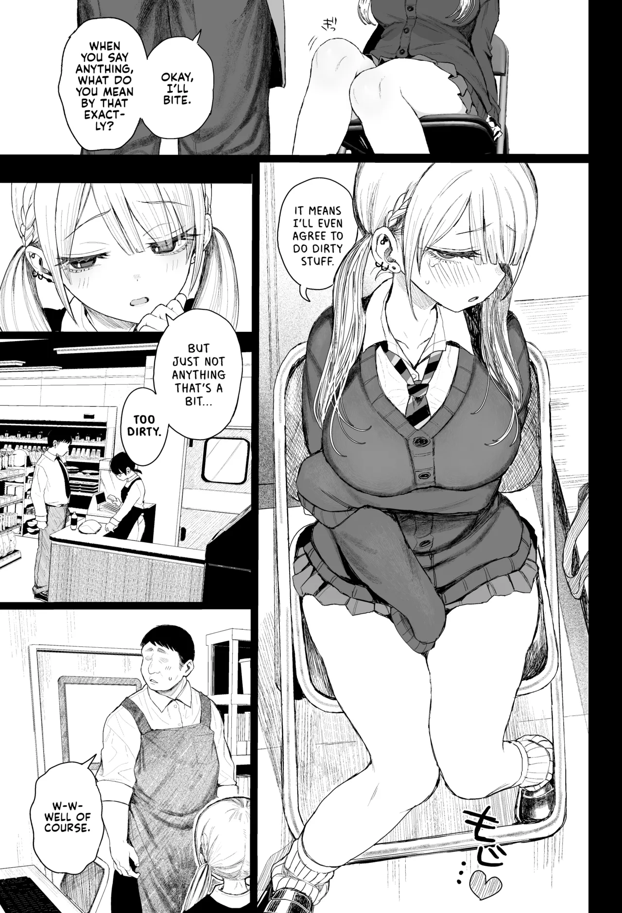 Correcting a Bratty Gyaru + Extras page 4