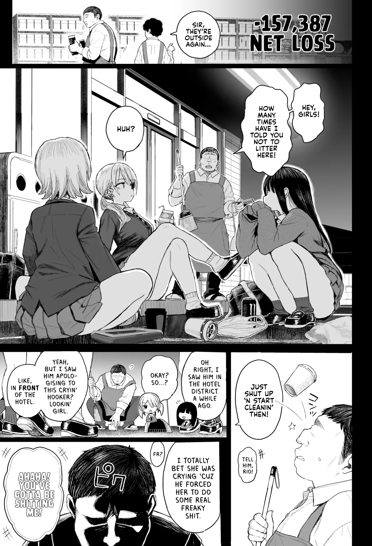 Correcting a Bratty Gyaru + Extras page 8