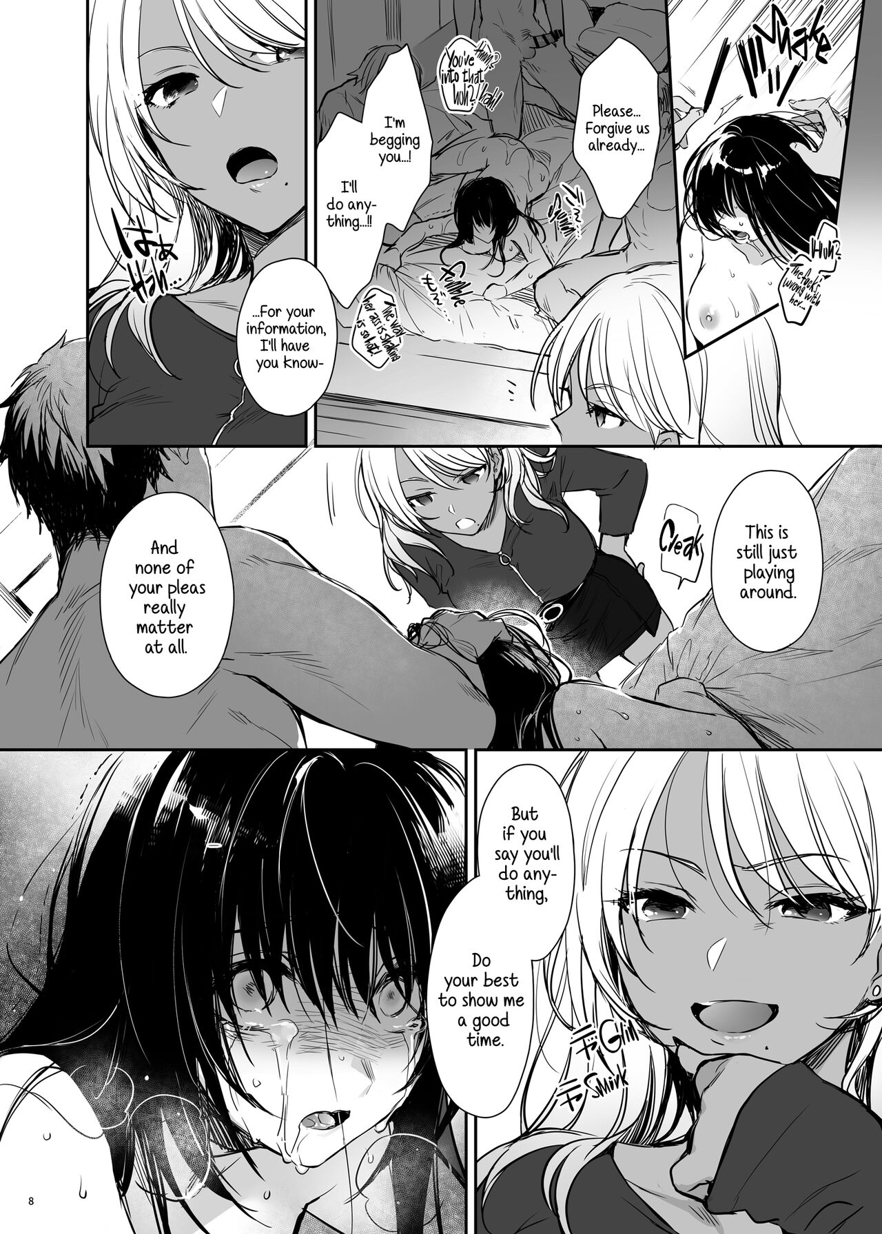 Correction Continued ~Kuro Gal Akane Gets What She Deserves~ [English] =White Symphony= page 8