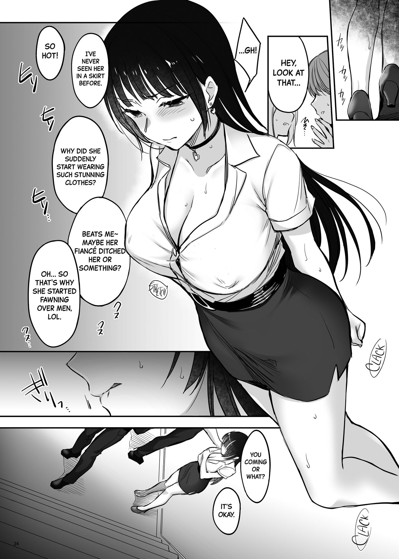 Correction Further Continued ~The High-spec Office Lady is Ayumi's Plaything~ page 24