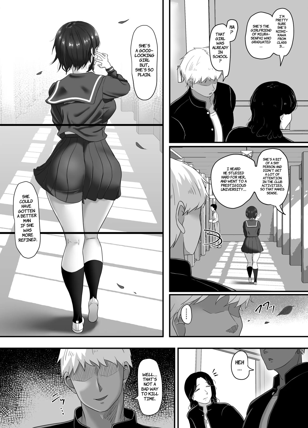 Corrupted Innocence - A story about a long-distance, pure and innocent girlfriend being defiled by a playboy. page 10