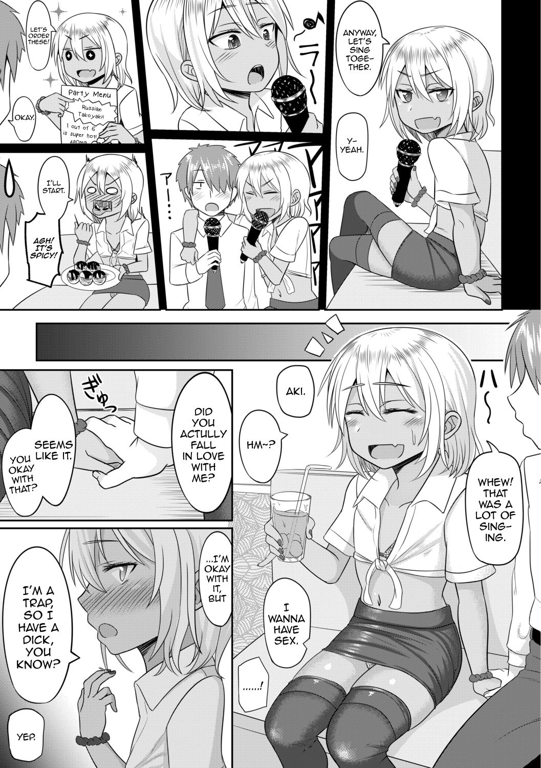 Cosplay Otokonoko-tachi ~ Ushiro no Ana ni Iretai Kankei Ch. 5 Ki ni Naru Gyaru wa Otokonoko ♂ page 15