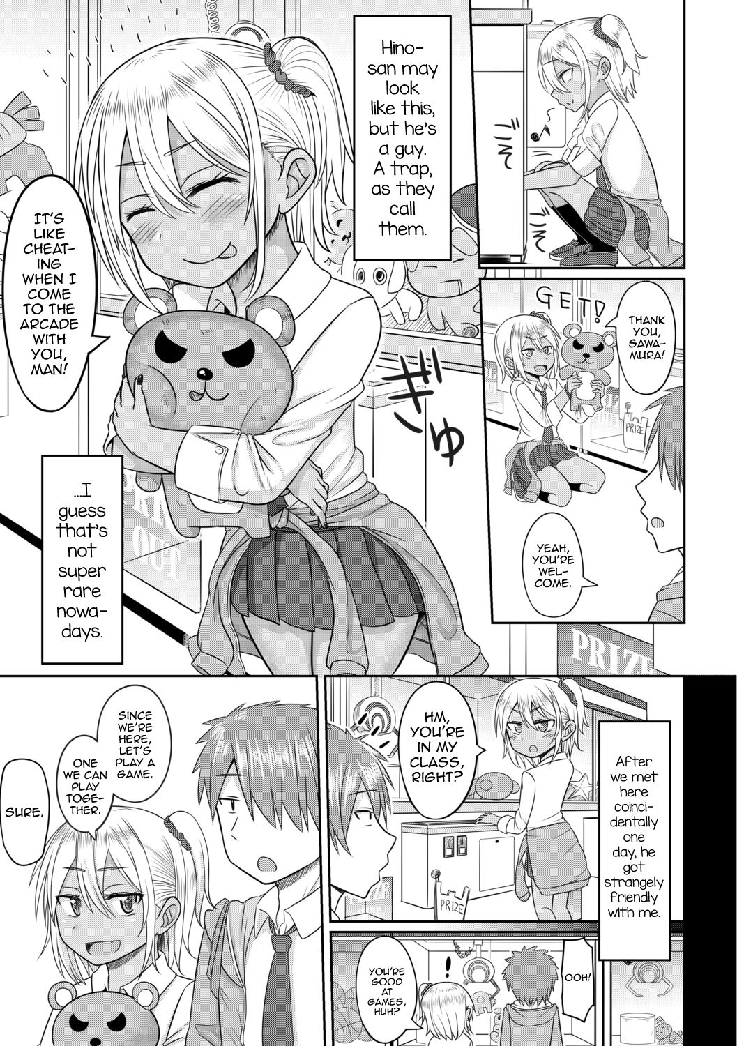 Cosplay Otokonoko-tachi ~ Ushiro no Ana ni Iretai Kankei Ch. 5 Ki ni Naru Gyaru wa Otokonoko ♂ page 5