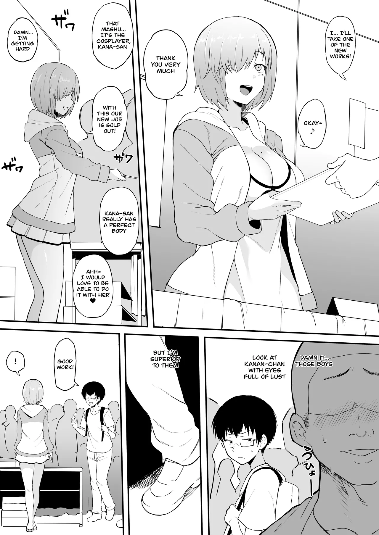 Cosplayer Kanojo NTR Manga page 3