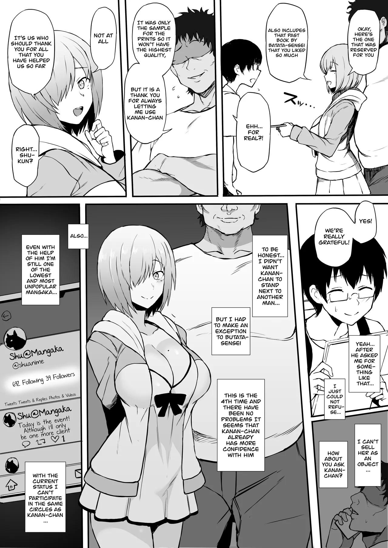 Cosplayer Kanojo NTR Manga page 8