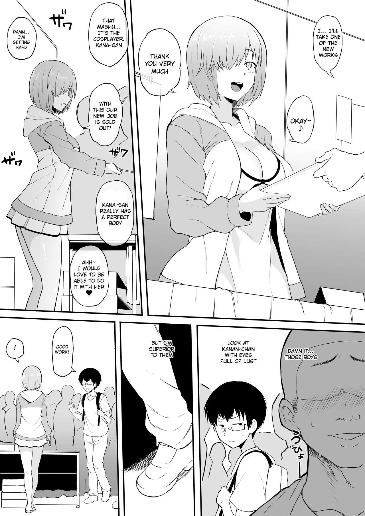 Cosplayer Kanojo NTR Manga page 3