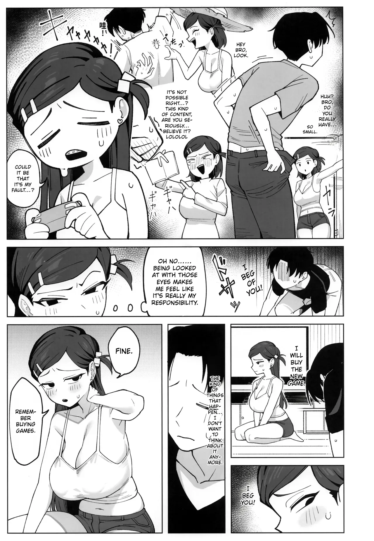 Couldn't resist step-sister who doesn't understand personal space page 10