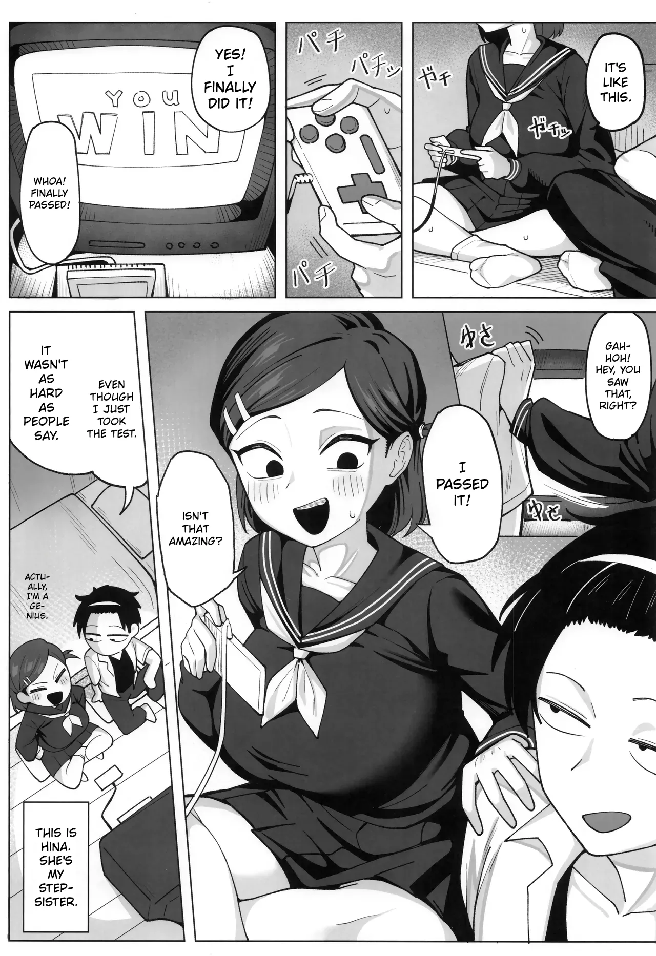 Couldn't resist step-sister who doesn't understand personal space page 2