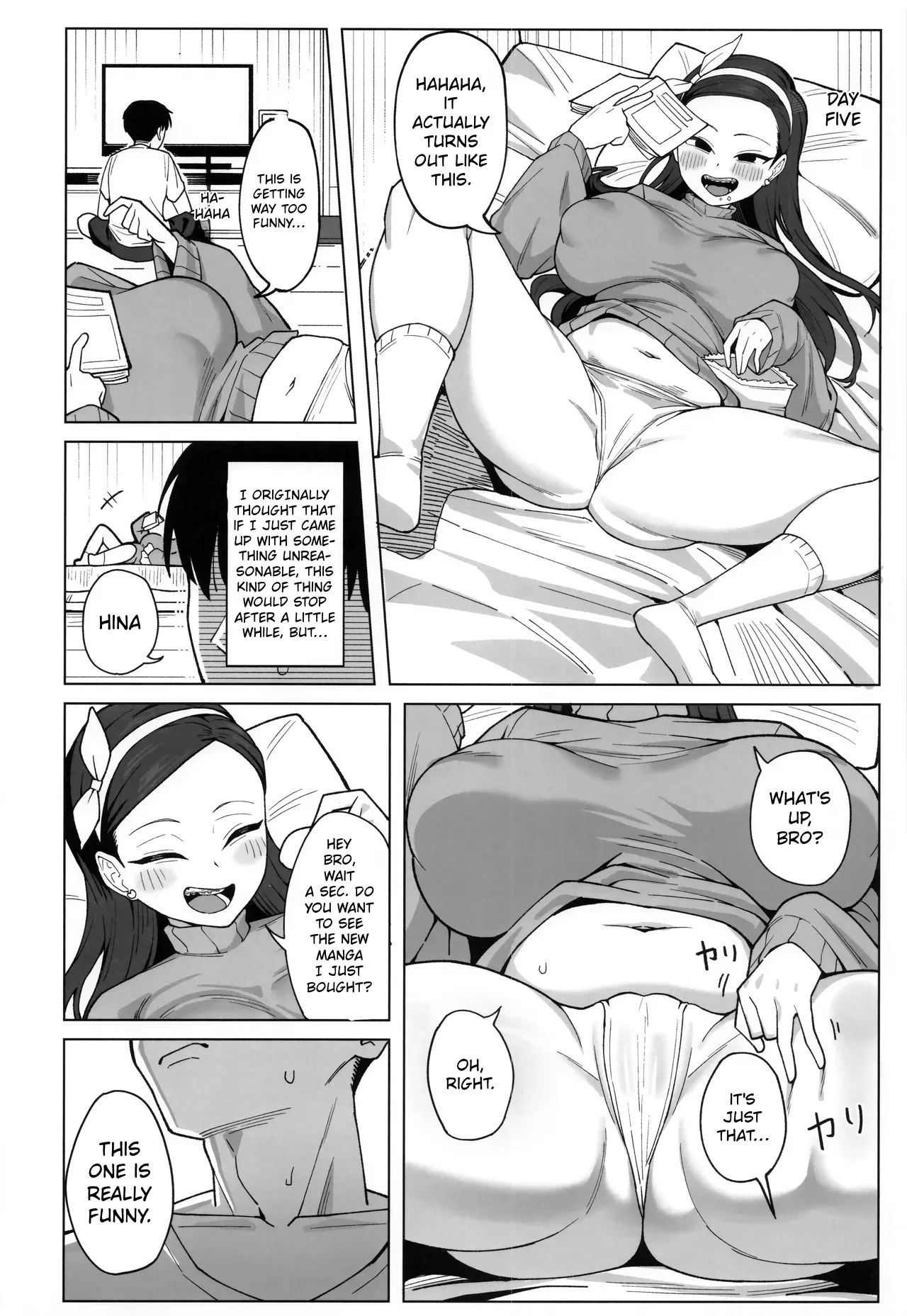 Couldn't resist step-sister who doesn't understand personal space page 21