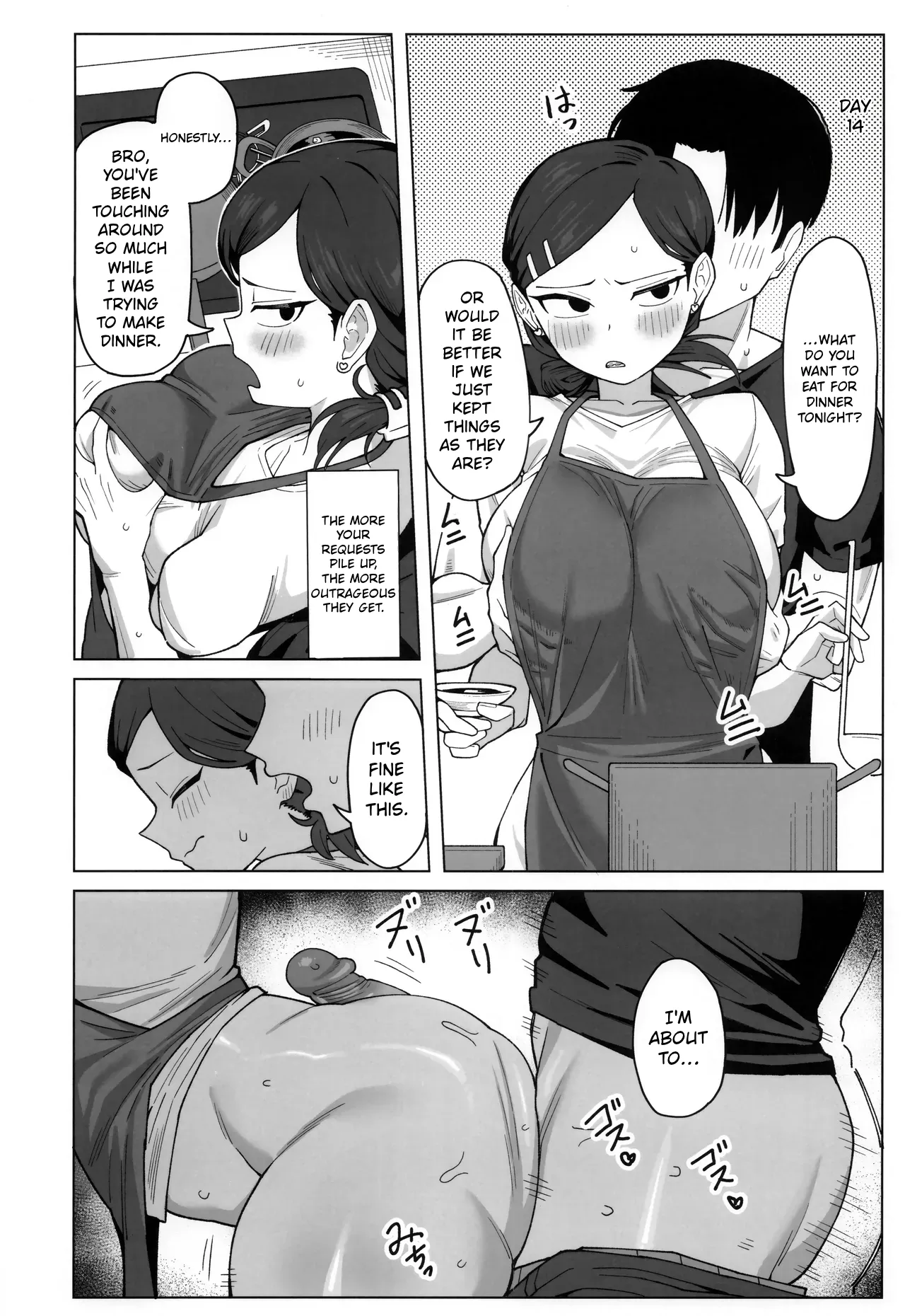 Couldn't resist step-sister who doesn't understand personal space page 23