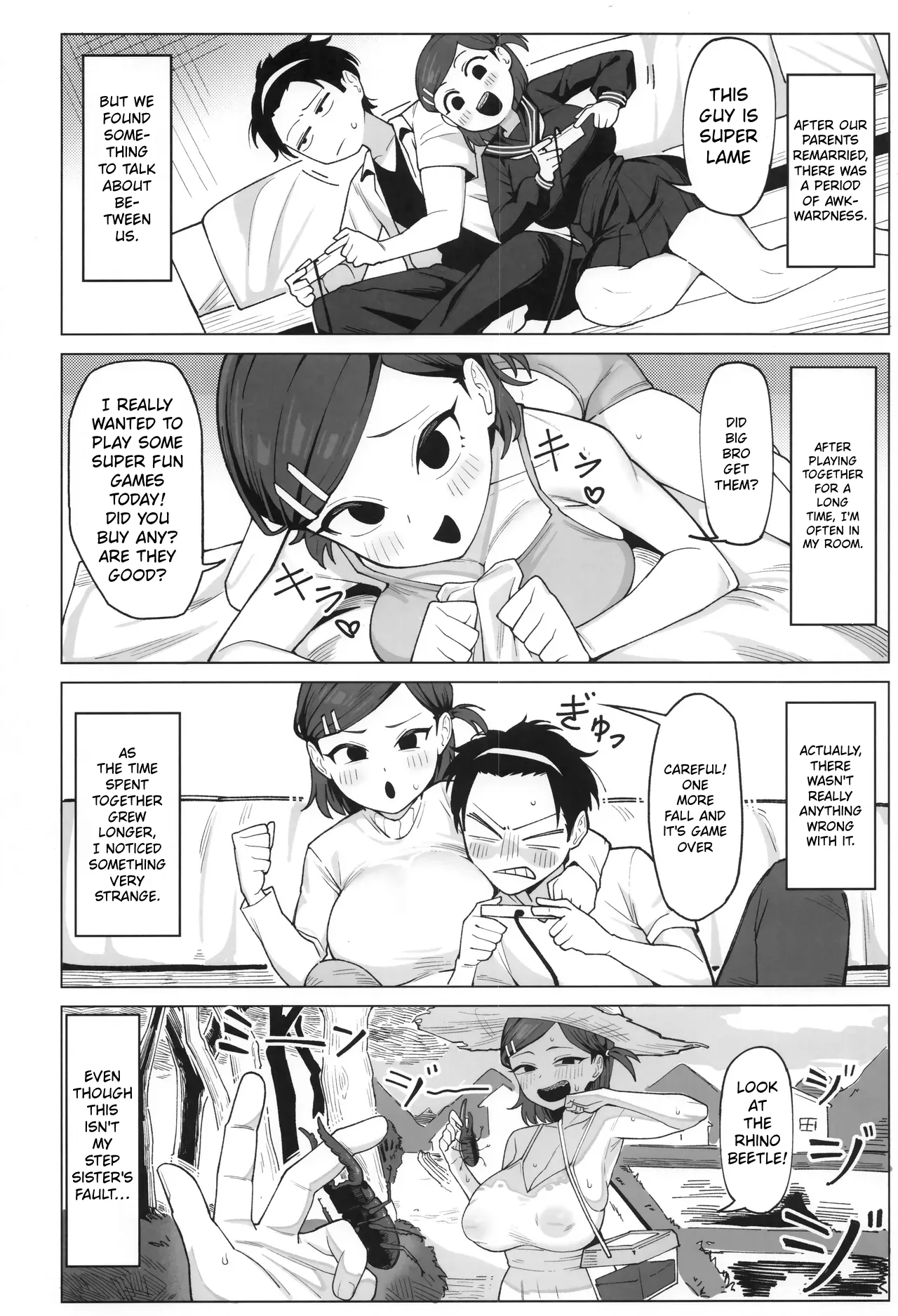 Couldn't resist step-sister who doesn't understand personal space page 3