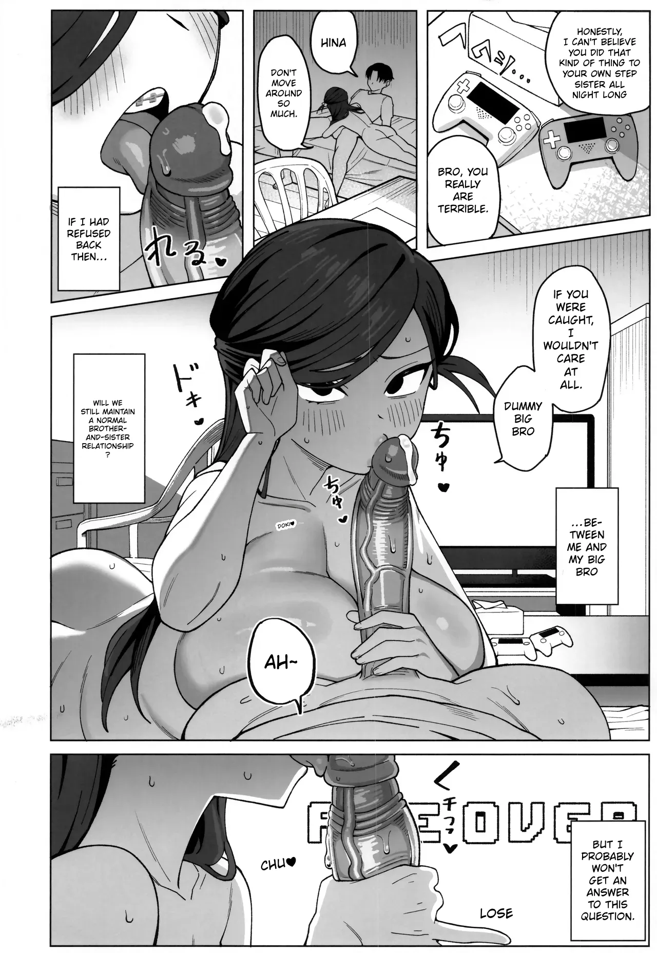 Couldn't resist step-sister who doesn't understand personal space page 41