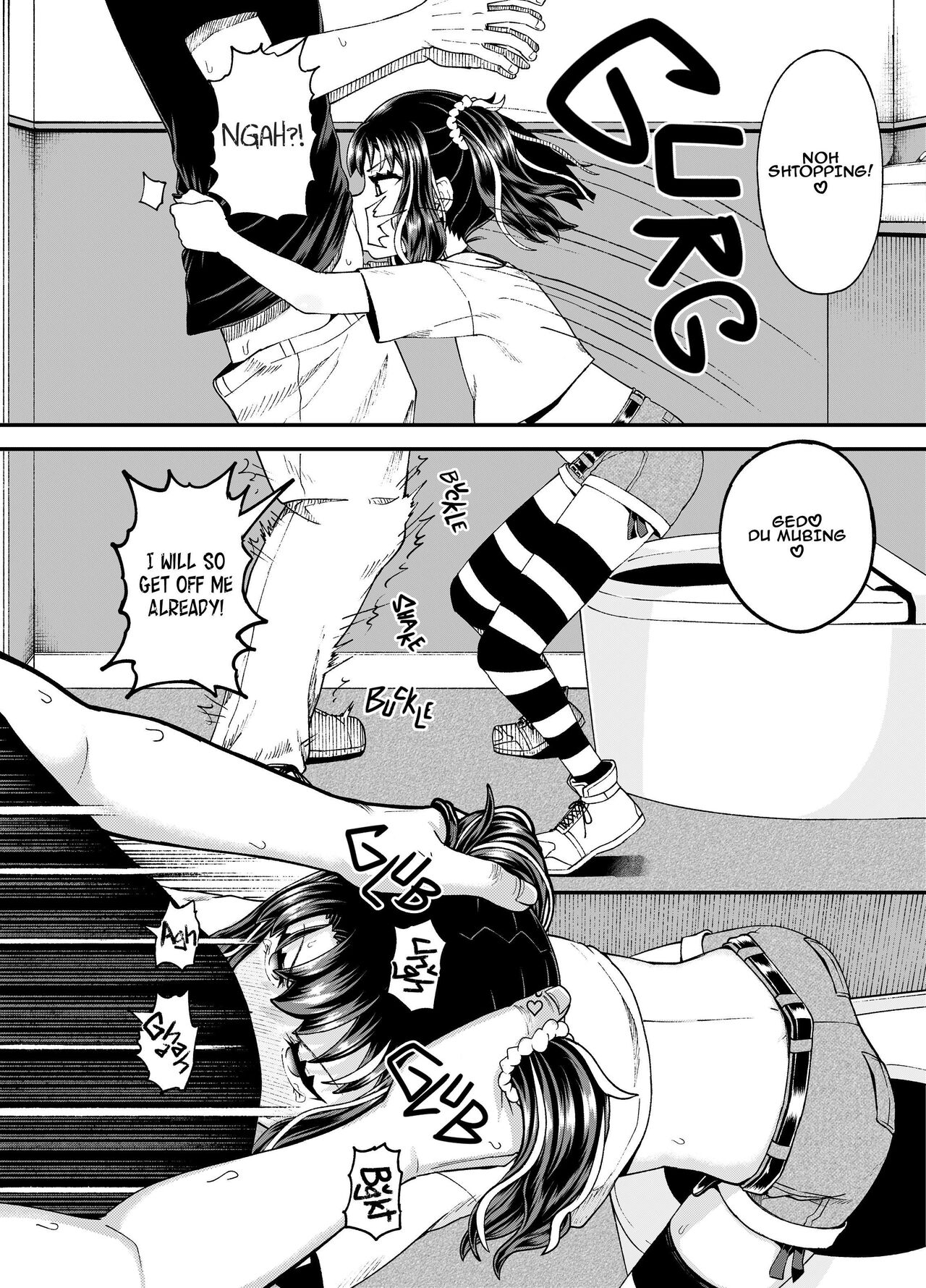 Crap, This Mesugaki's Too Powerful! page 34