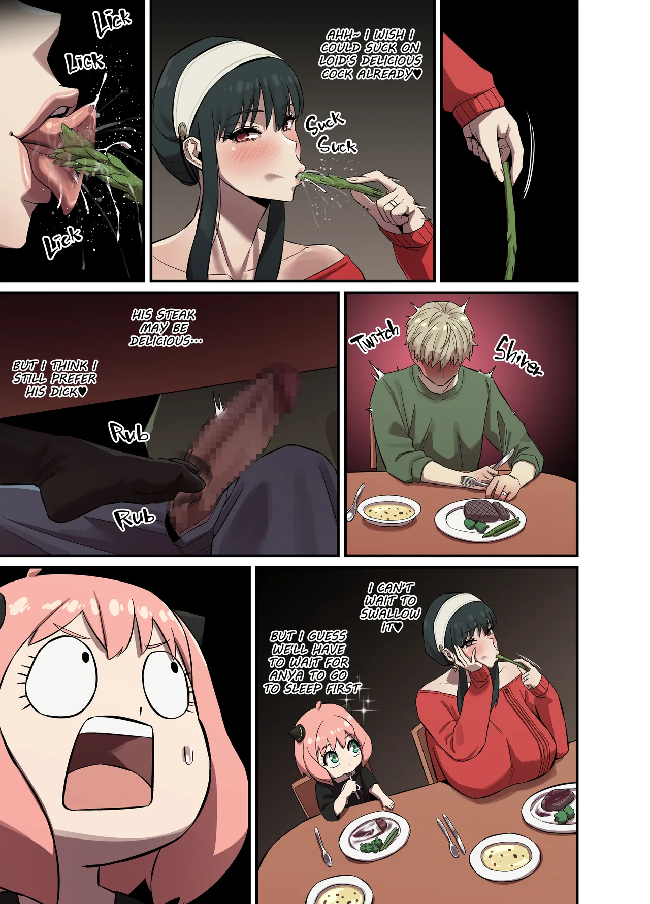 CRAZY SEX LIFE OF THE FORGER FAMILY page 10