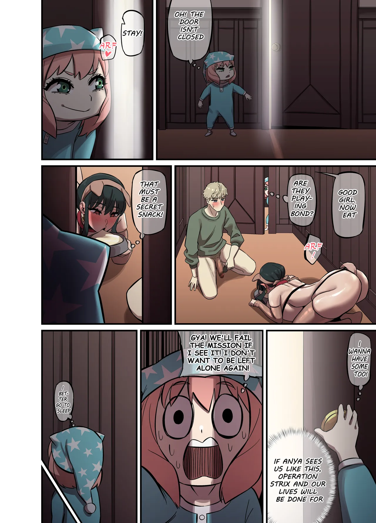 CRAZY SEX LIFE OF THE FORGER FAMILY page 17