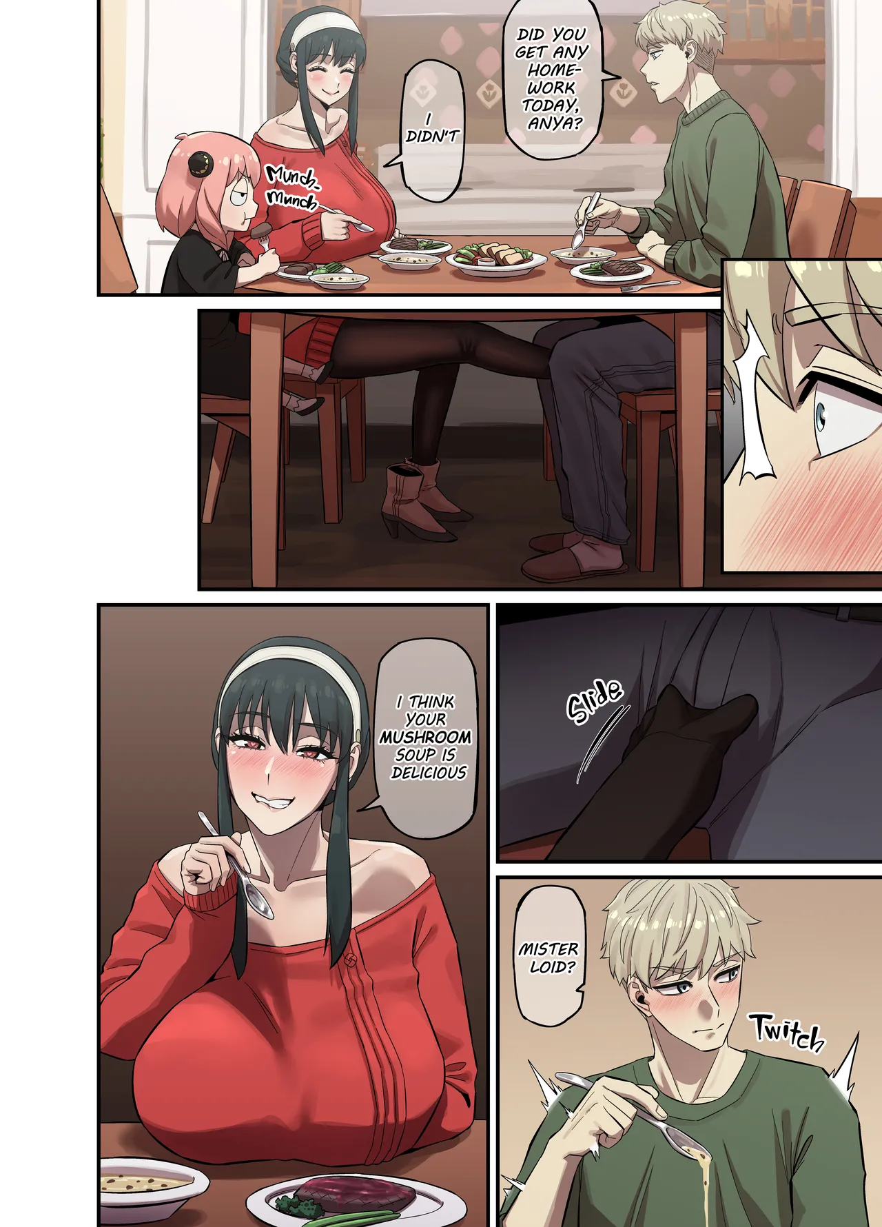 CRAZY SEX LIFE OF THE FORGER FAMILY page 9