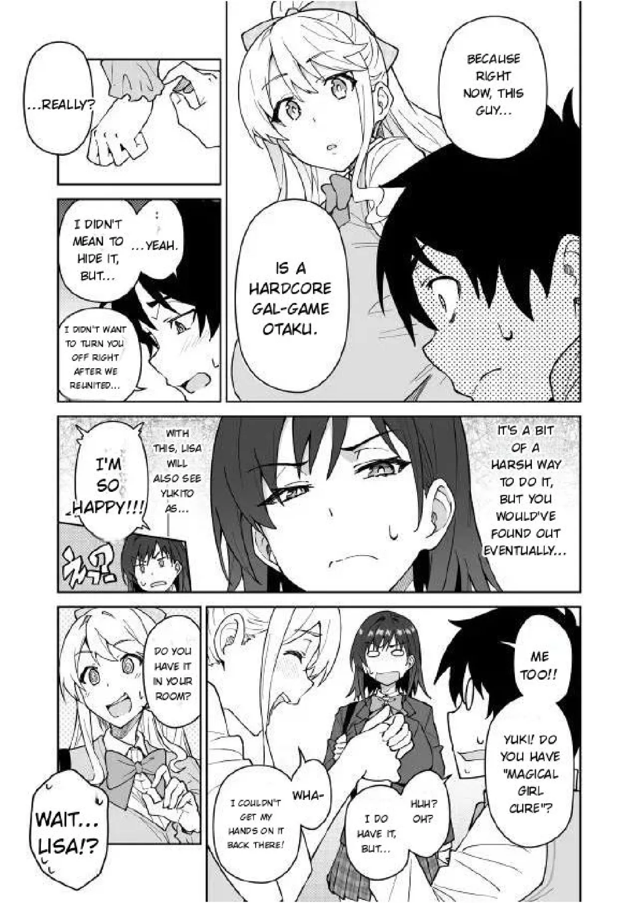 Cross My Heart ~Tsundere Fuuki Iin to Kinpatsu Bishoujo Ryuugakusei~ page 12