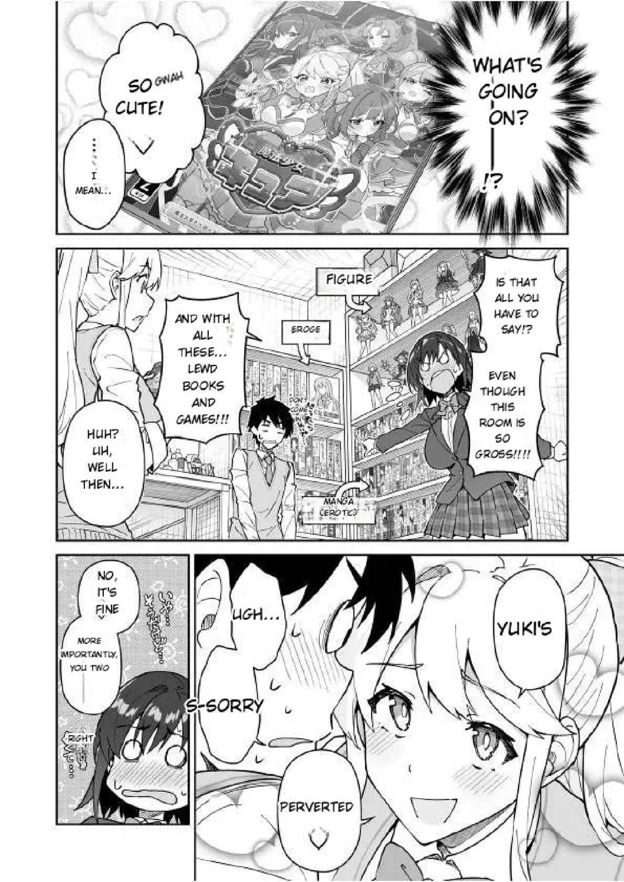 Cross My Heart ~Tsundere Fuuki Iin to Kinpatsu Bishoujo Ryuugakusei~ page 13