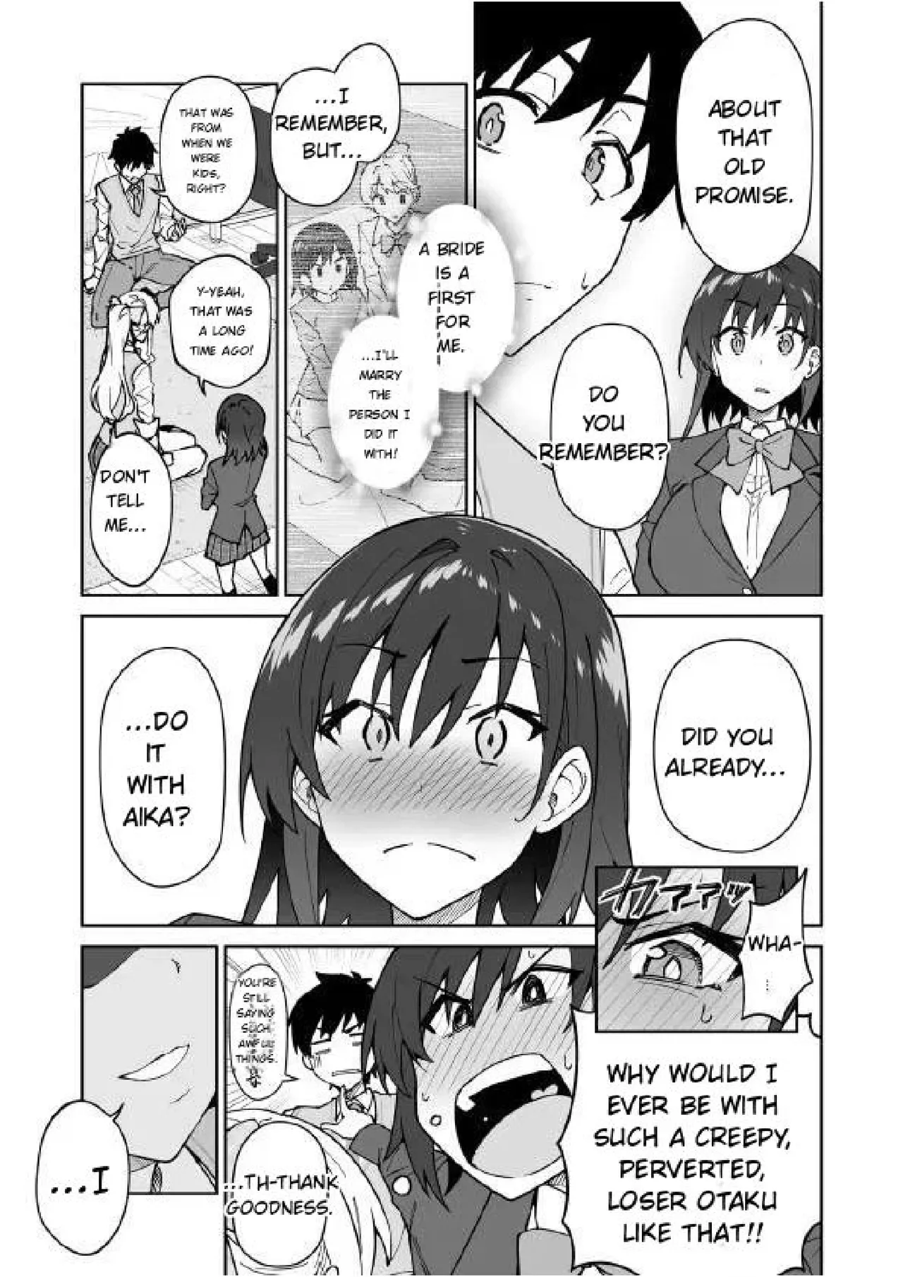 Cross My Heart ~Tsundere Fuuki Iin to Kinpatsu Bishoujo Ryuugakusei~ page 14