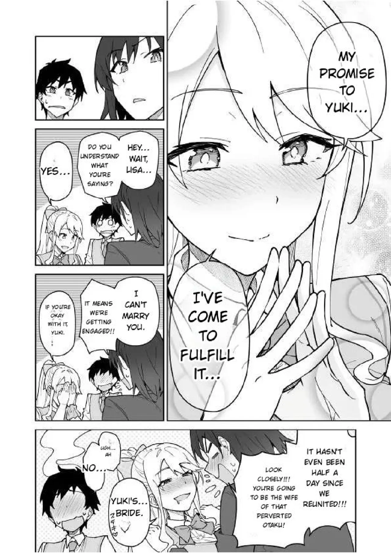Cross My Heart ~Tsundere Fuuki Iin to Kinpatsu Bishoujo Ryuugakusei~ page 15