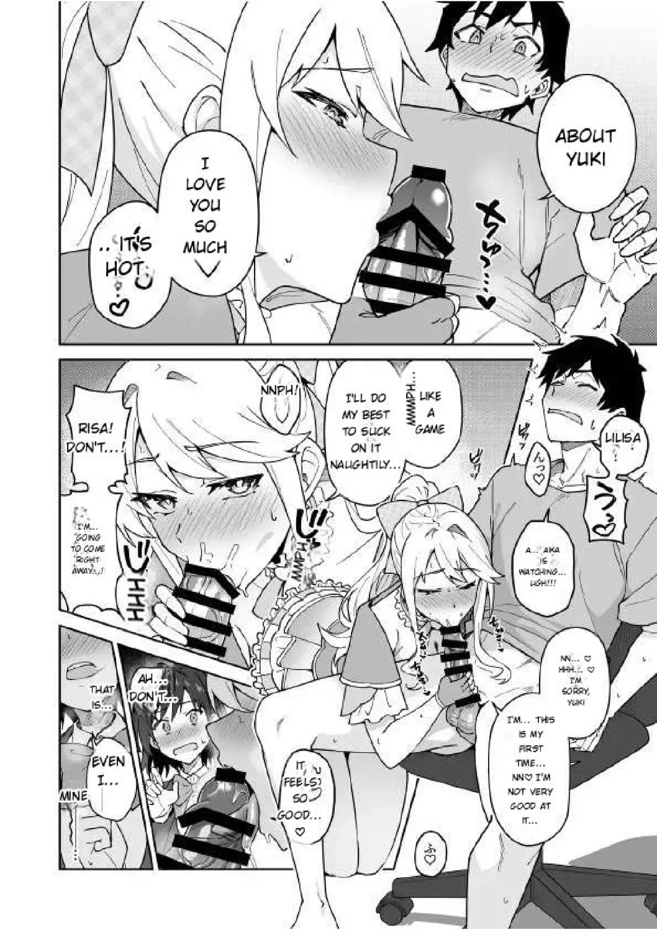 Cross My Heart ~Tsundere Fuuki Iin to Kinpatsu Bishoujo Ryuugakusei~ page 21