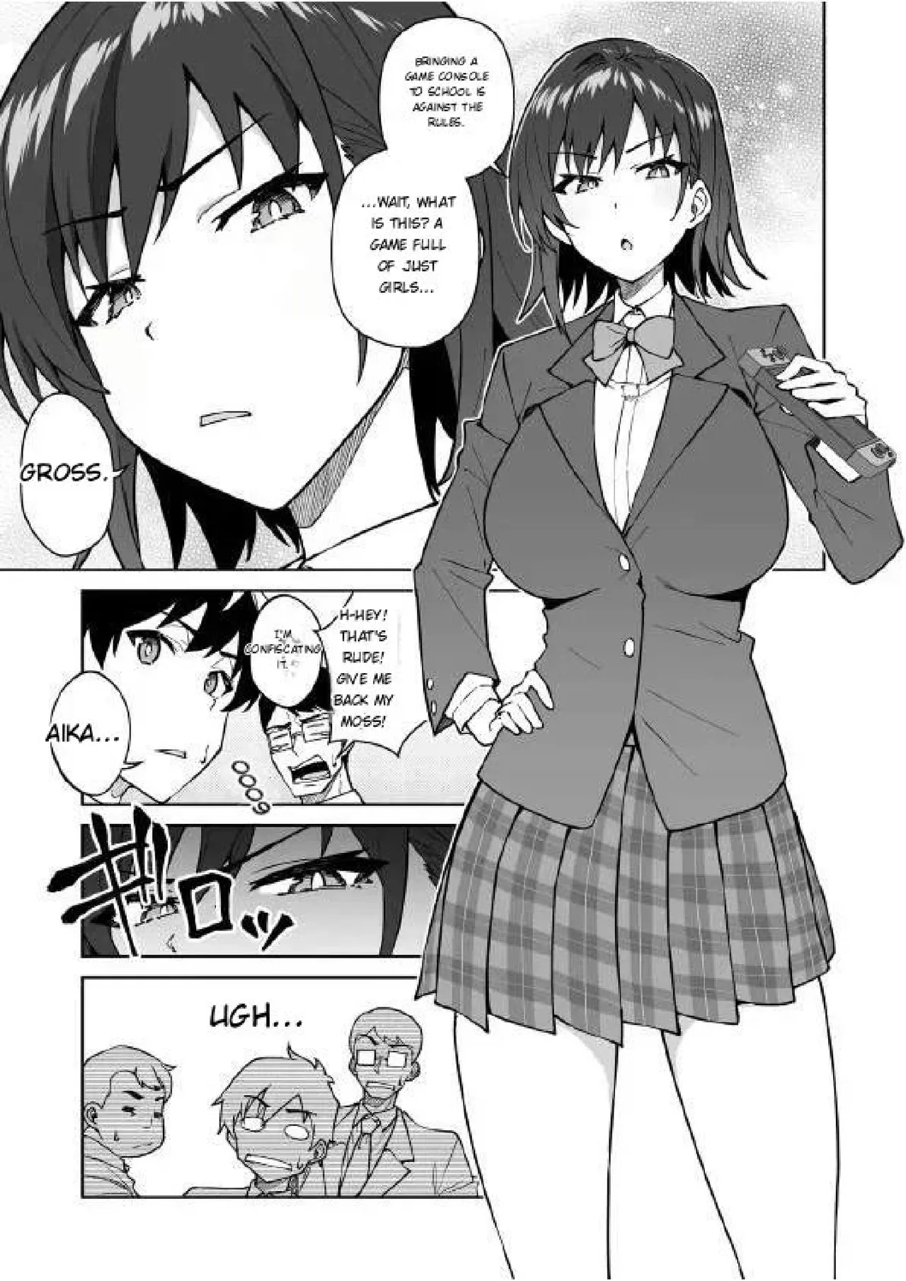 Cross My Heart ~Tsundere Fuuki Iin to Kinpatsu Bishoujo Ryuugakusei~ page 6