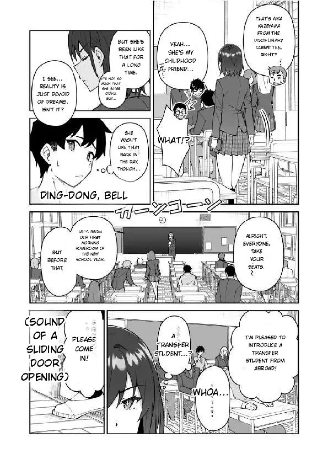 Cross My Heart ~Tsundere Fuuki Iin to Kinpatsu Bishoujo Ryuugakusei~ page 7
