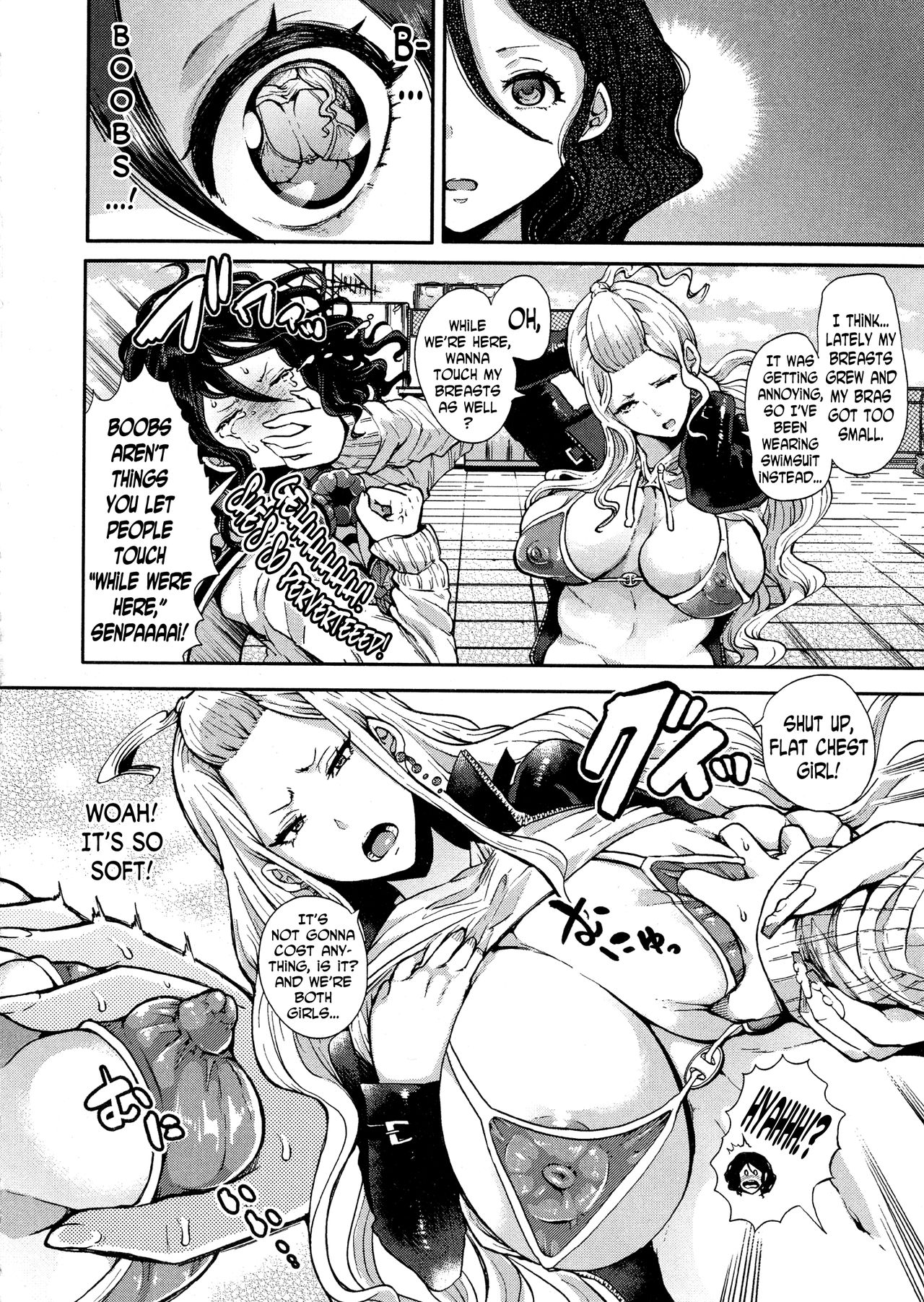 Crossdressed Kouhai-kun x Man-Hater -chan page 14