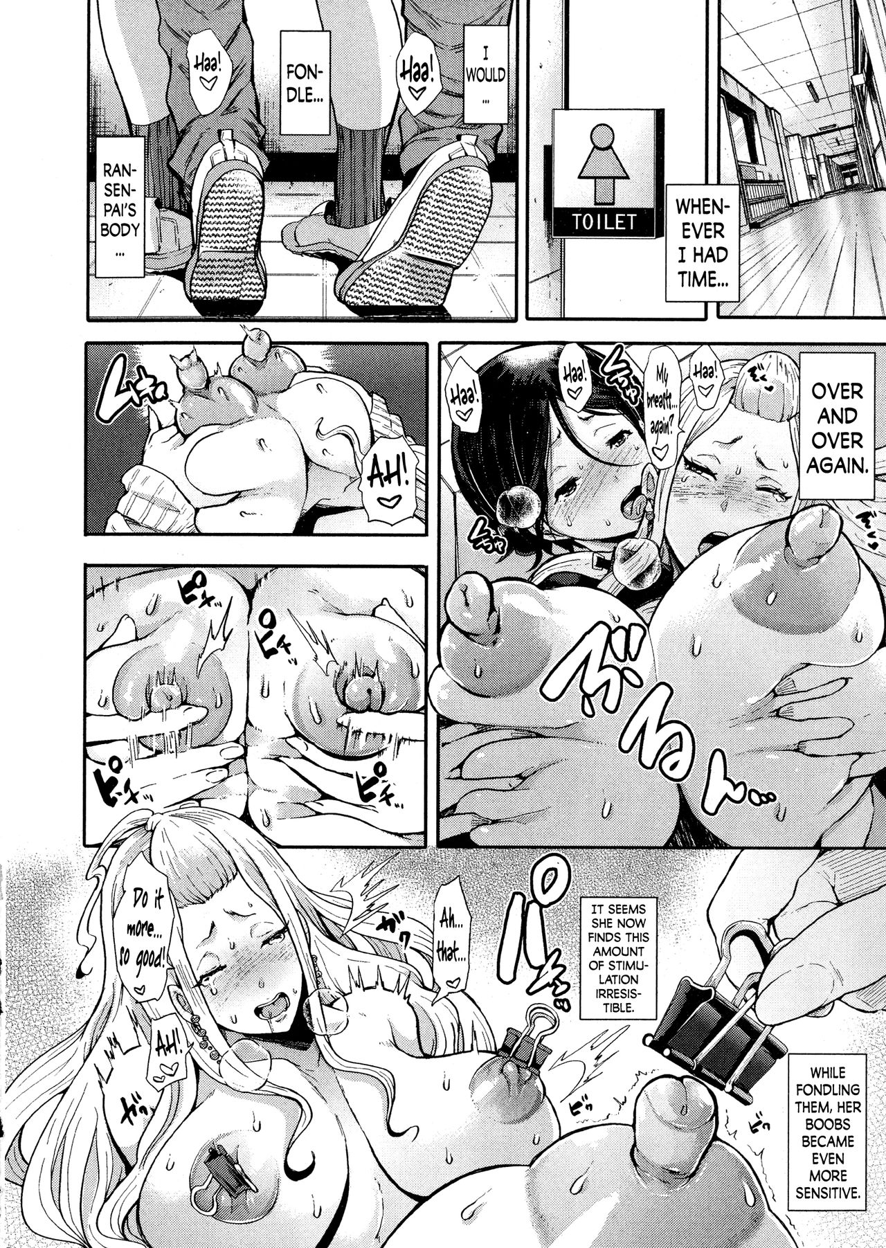 Crossdressed Kouhai-kun x Man-Hater -chan page 24