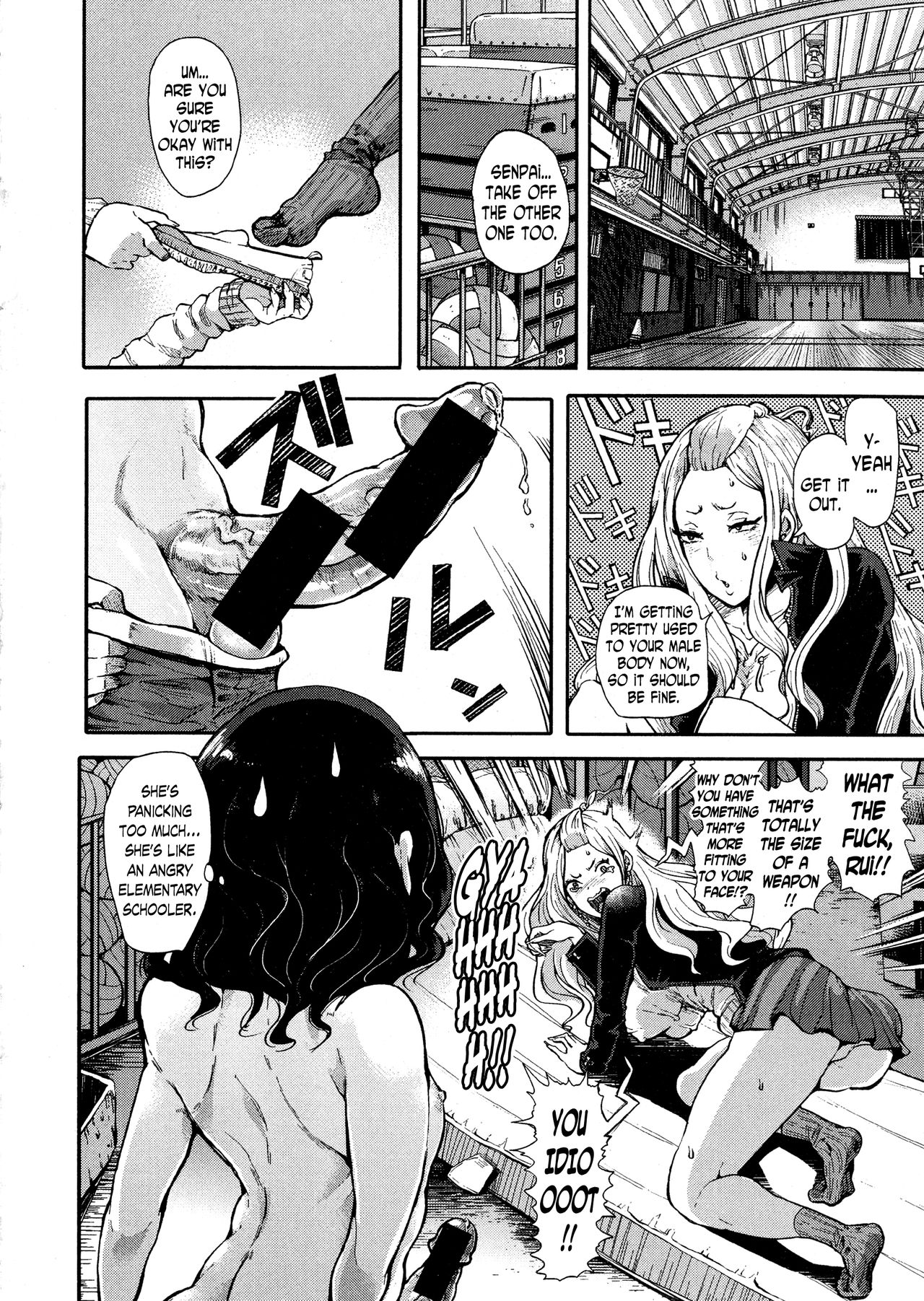 Crossdressed Kouhai-kun x Man-Hater -chan page 26