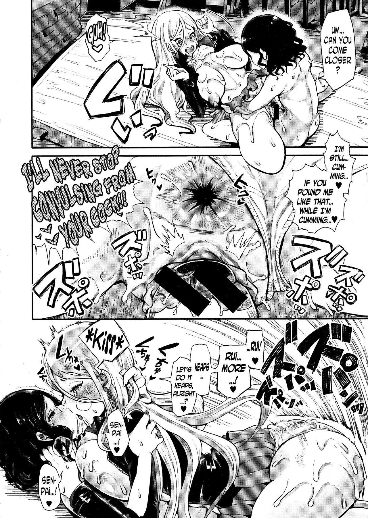 Crossdressed Kouhai-kun x Man-Hater -chan page 34