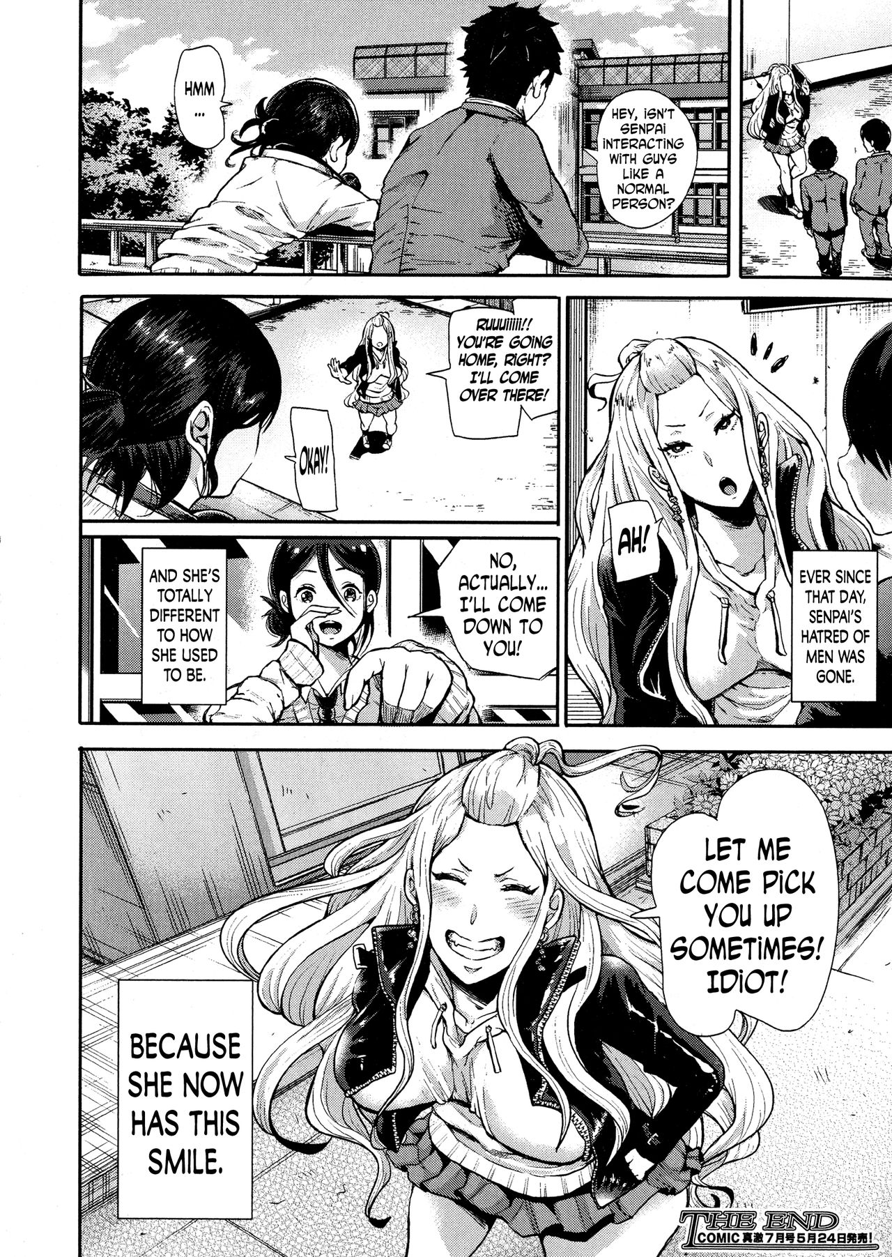 Crossdressed Kouhai-kun x Man-Hater -chan page 38