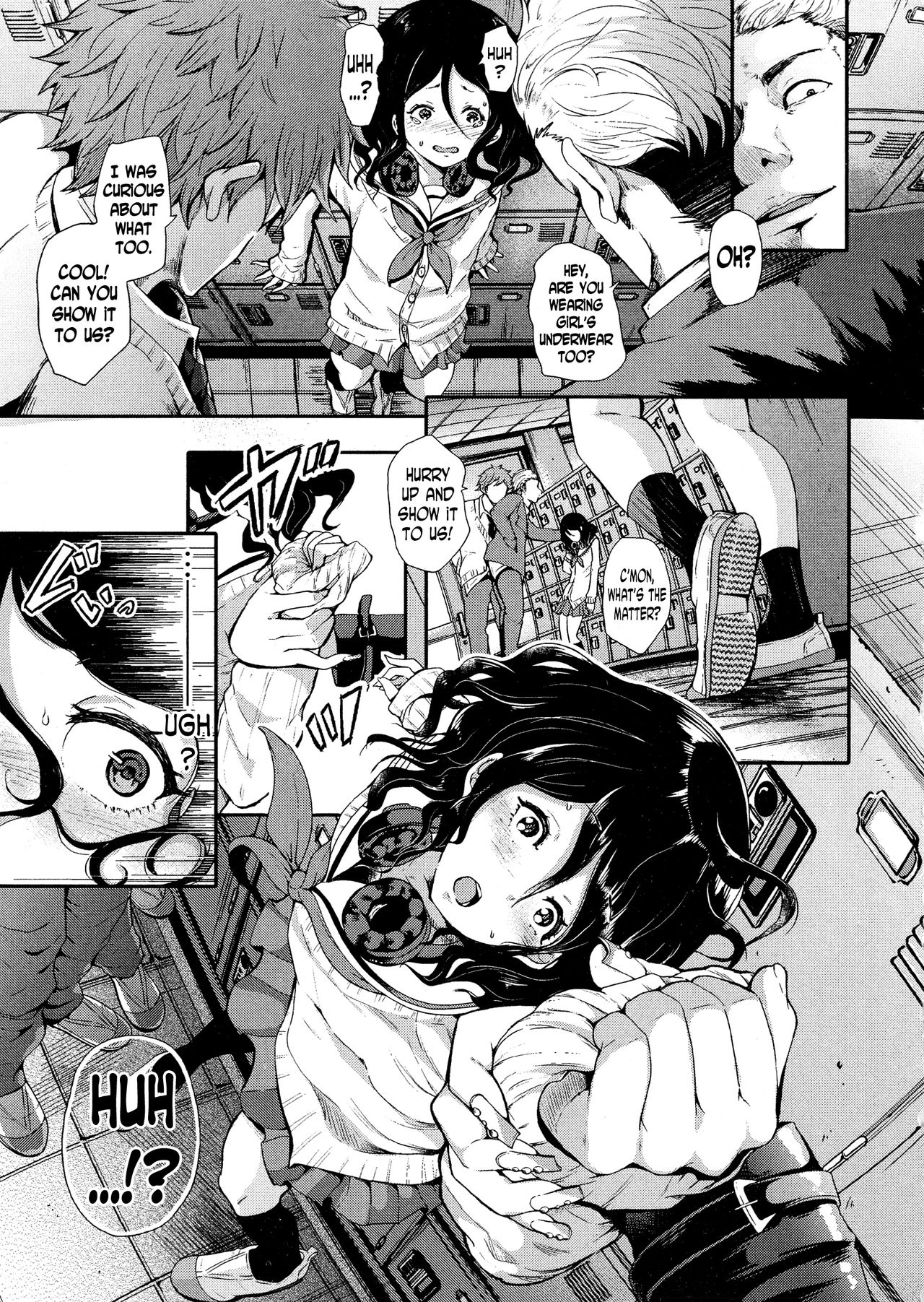 Crossdressed Kouhai-kun x Man-Hater -chan page 7