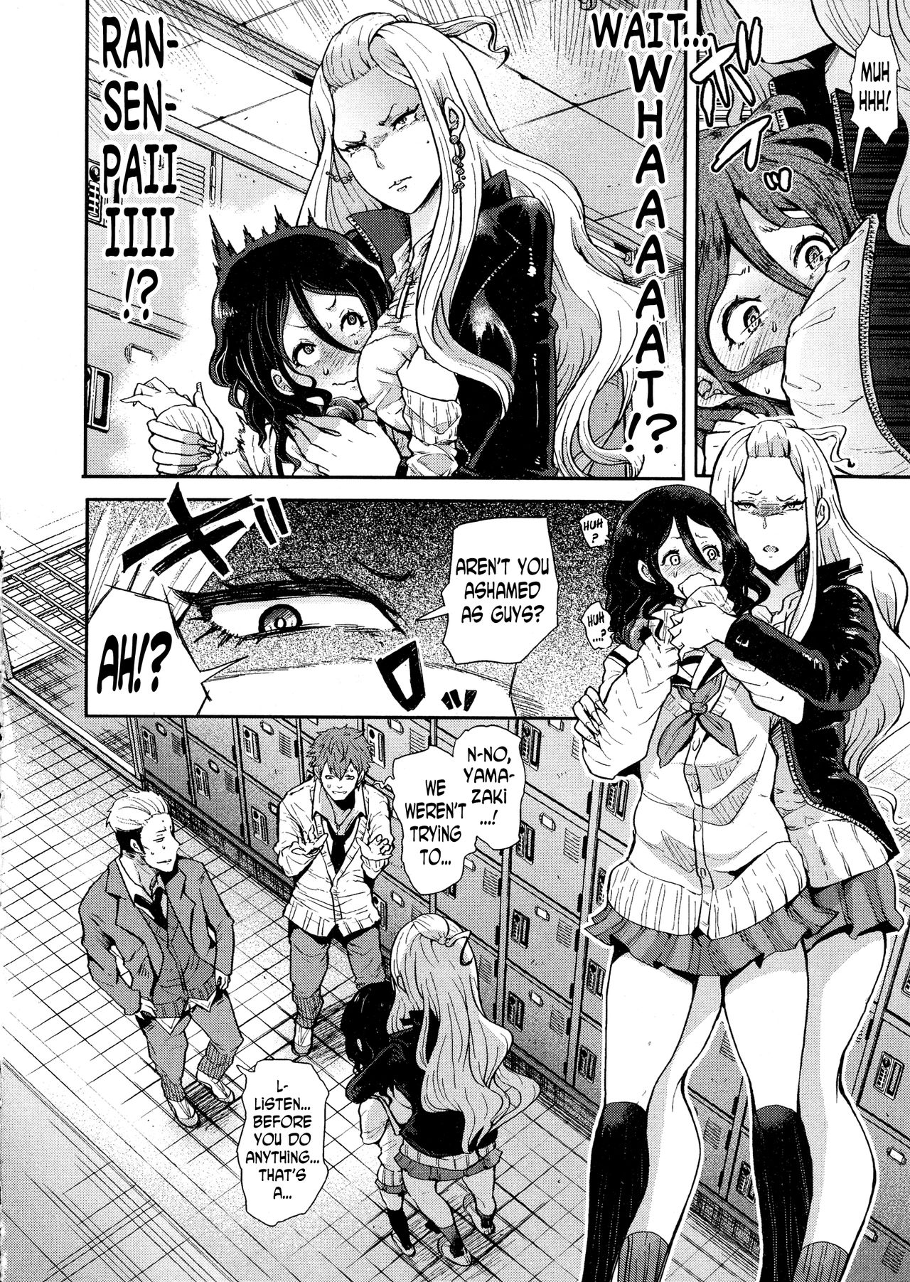 Crossdressed Kouhai-kun x Man-Hater -chan page 8