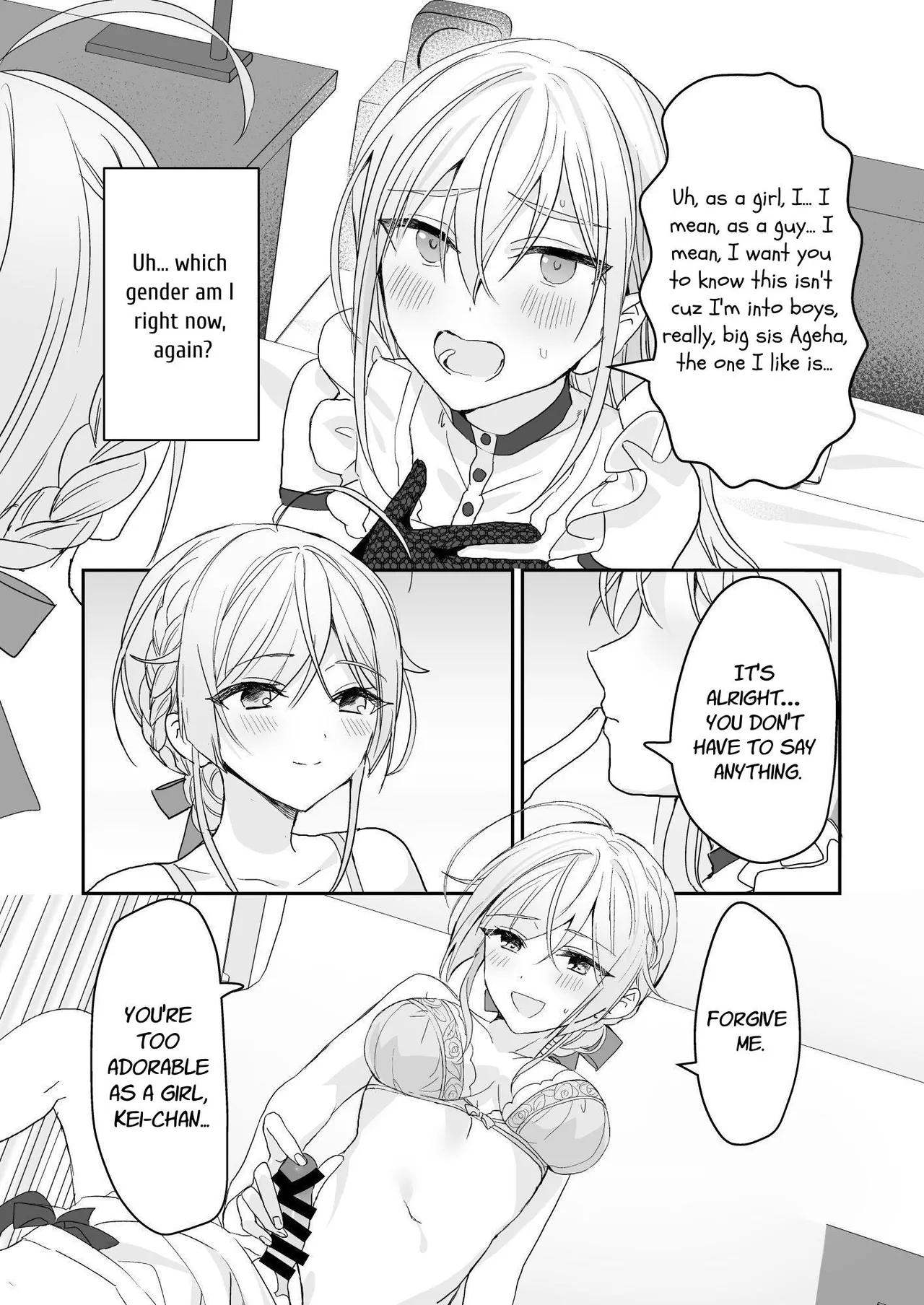 Crossdressing Guy and Sweetly Aggressive Woman page 17