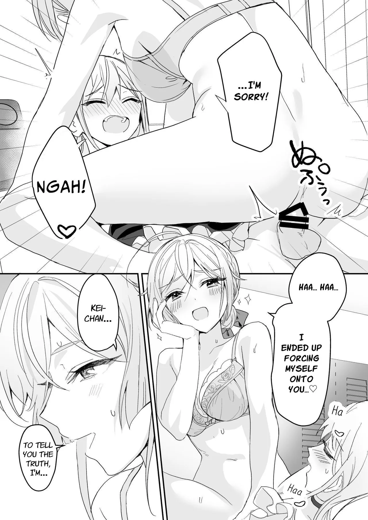 Crossdressing Guy and Sweetly Aggressive Woman page 18