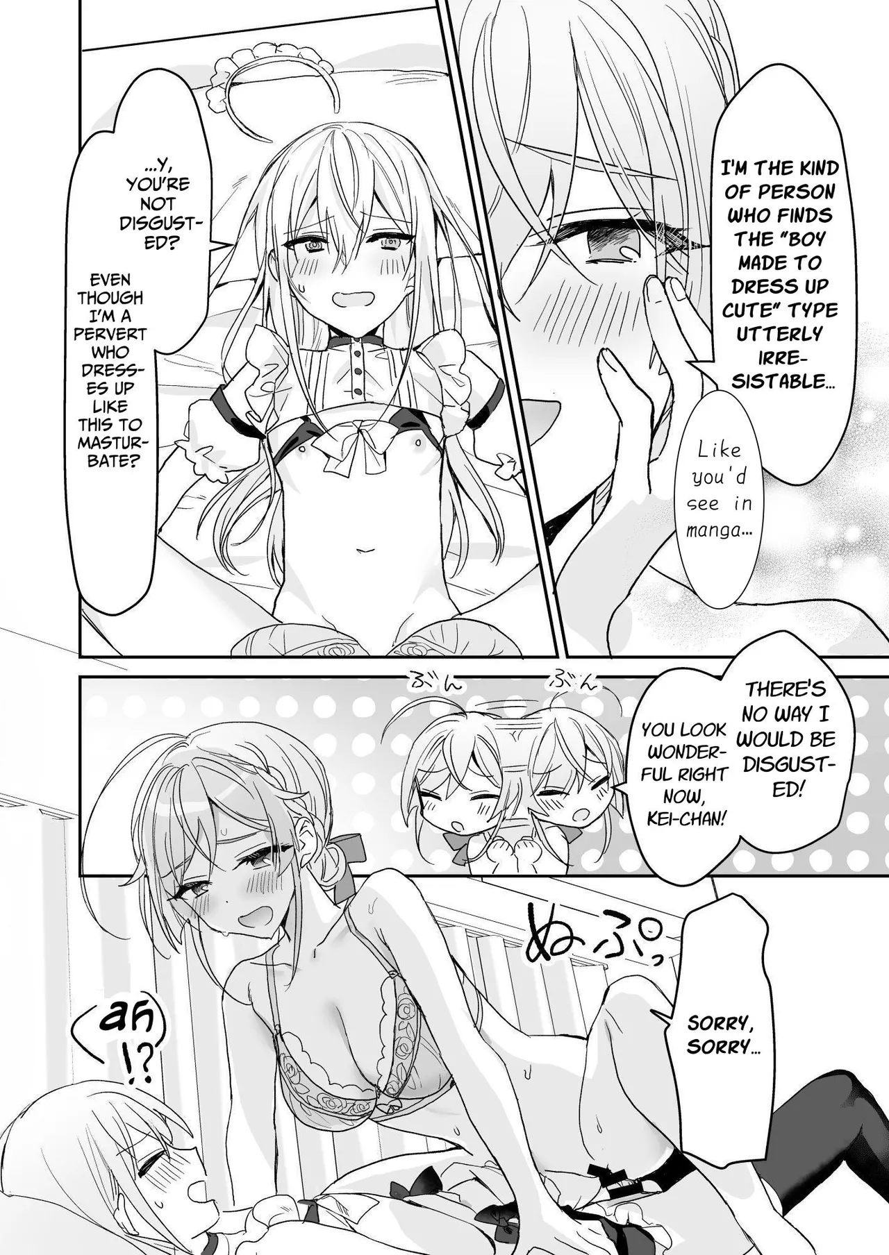 Crossdressing Guy and Sweetly Aggressive Woman page 19
