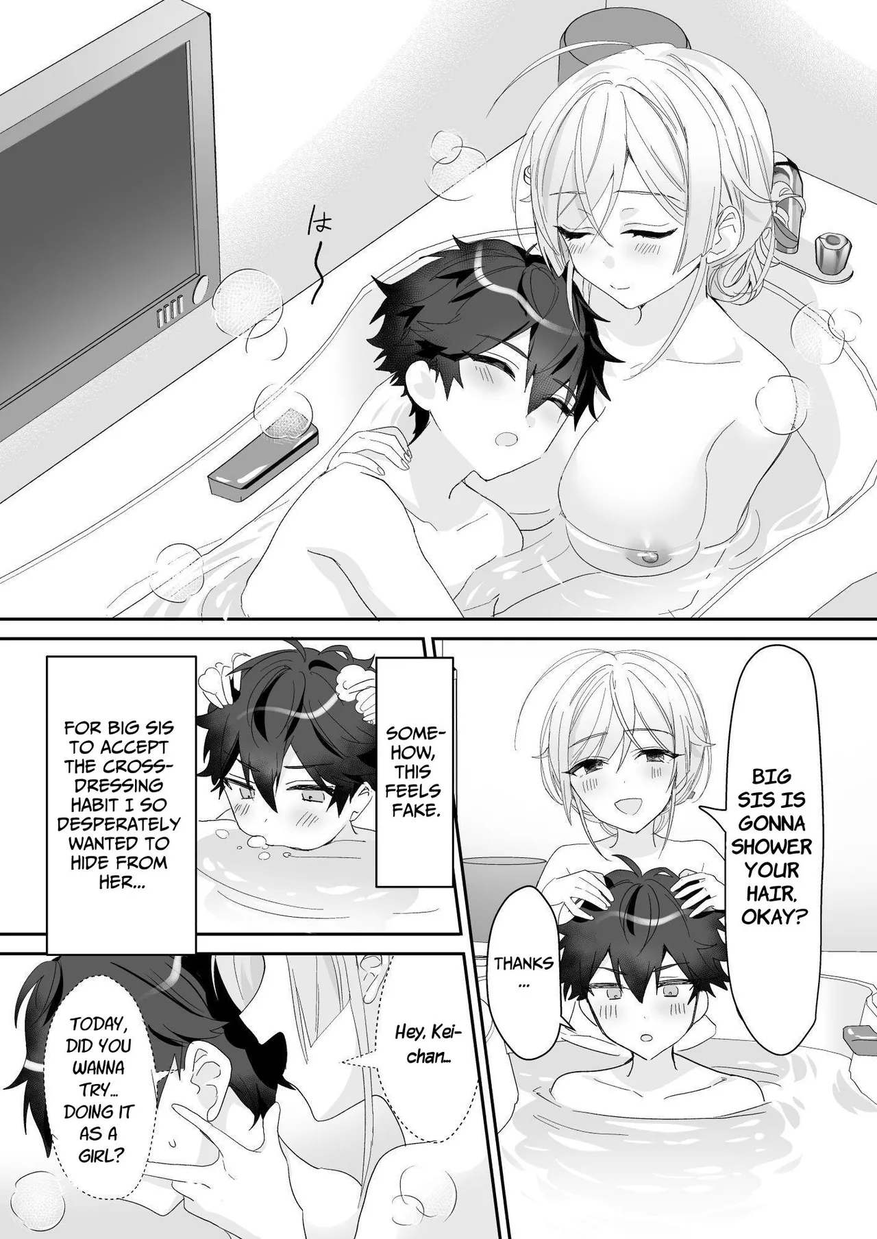 Crossdressing Guy and Sweetly Aggressive Woman page 32