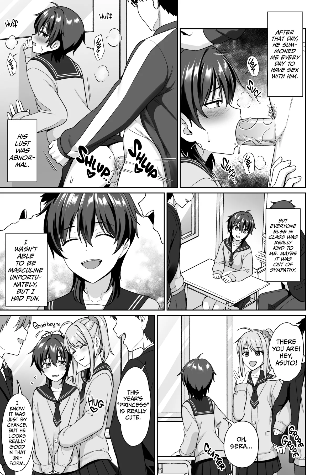 Crossdressing in a Boys School 1 page 18
