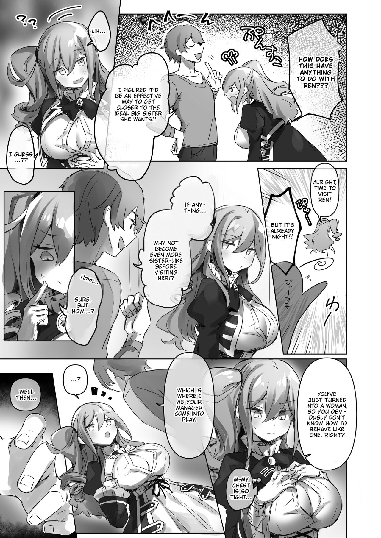 Crossdressing Streamer Wants to be a Big Sis. page 11