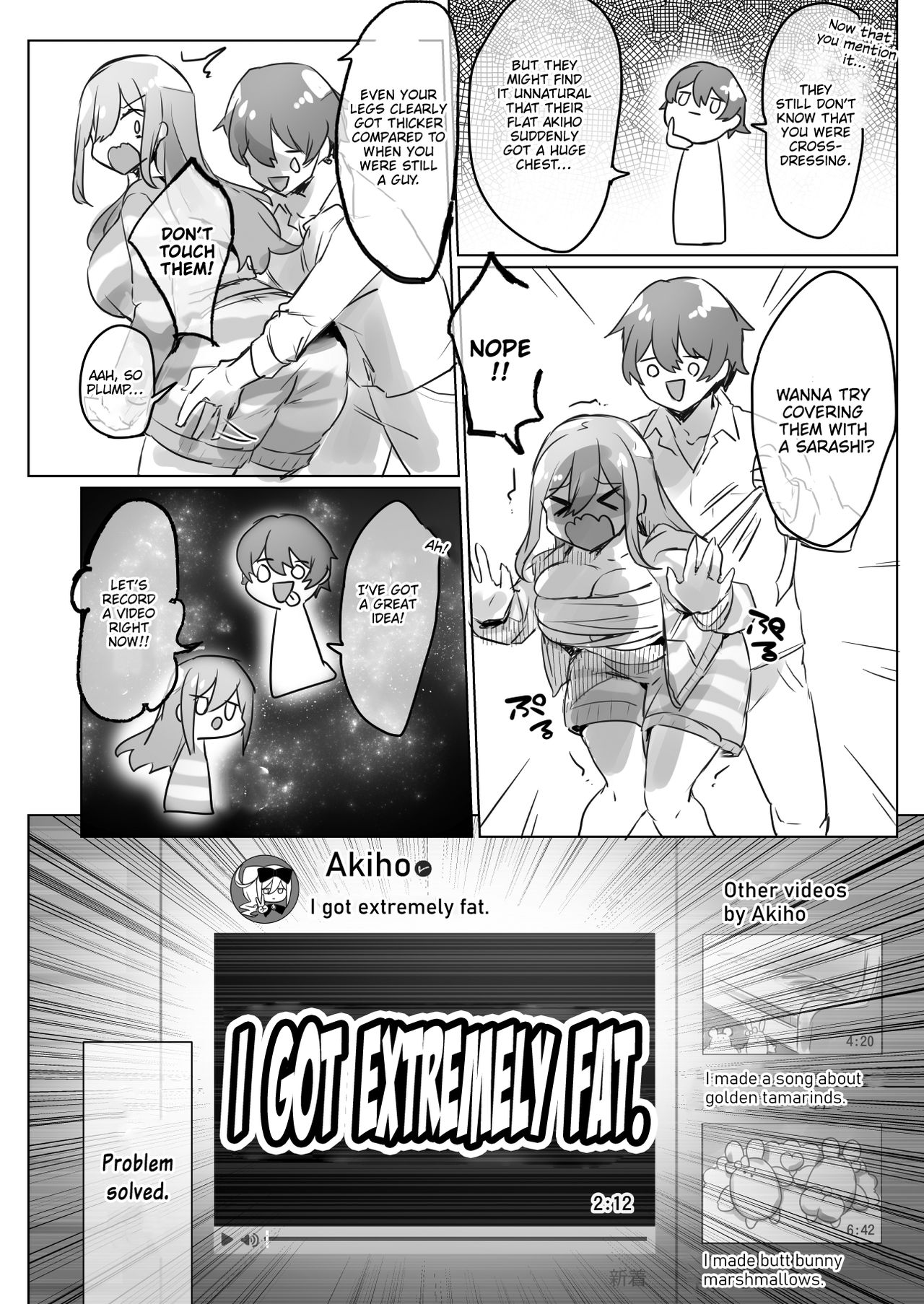 Crossdressing Streamer Wants to be a Big Sis. page 38